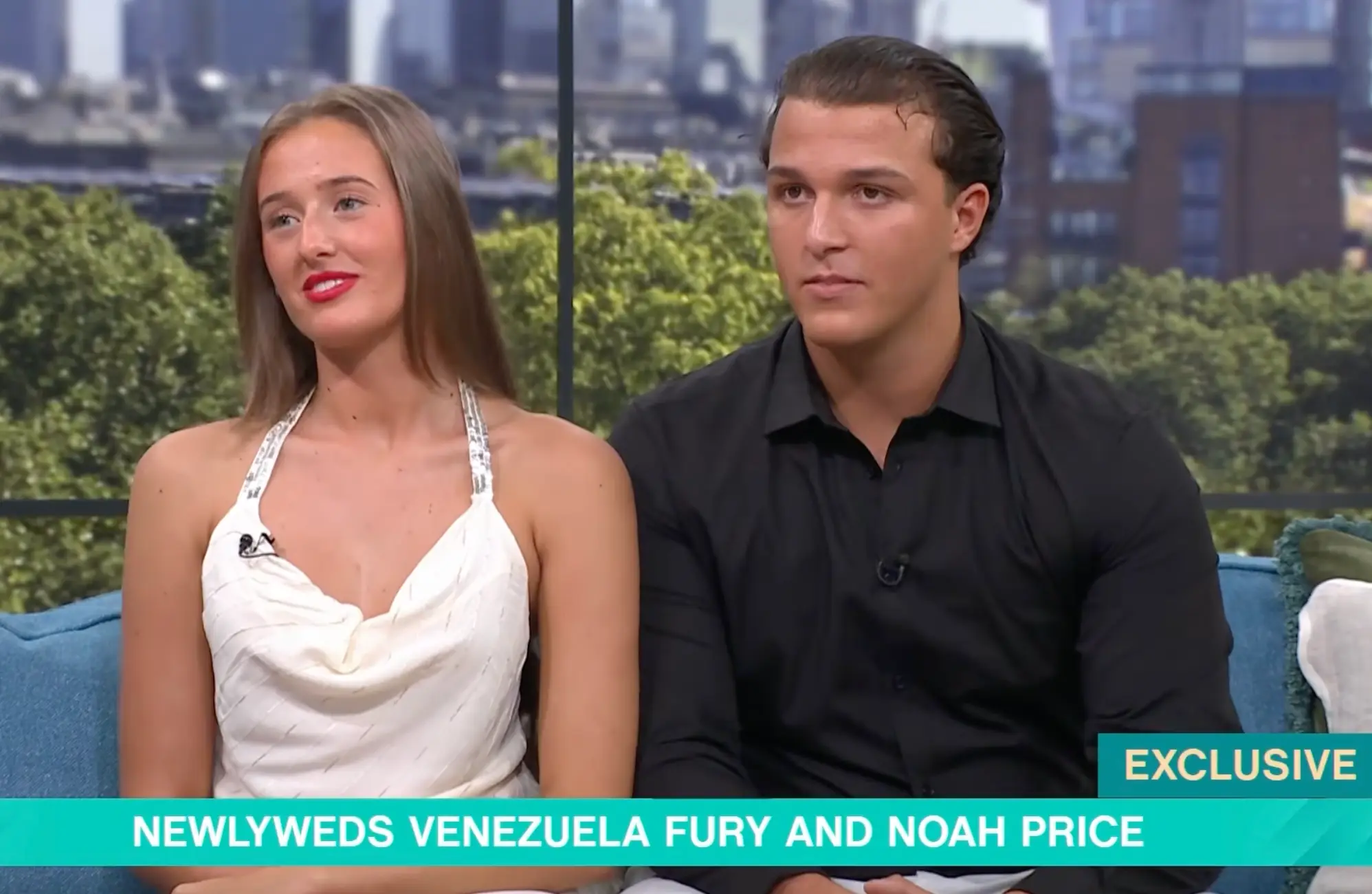 The young couple appeared on ITV's This Morning (ITV/This Morning)