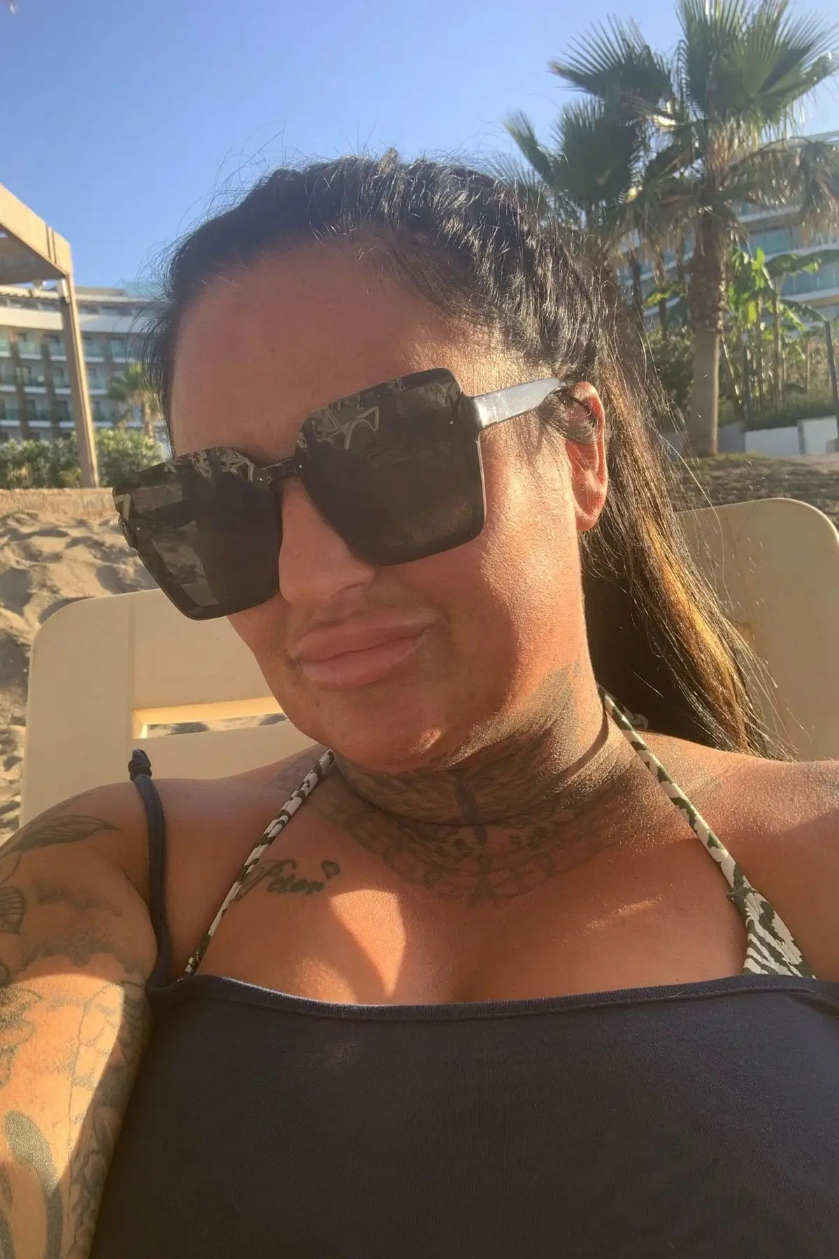 The mum-of-four complained she was sick for 48-hours after injecting herself. (Kennedy News and Media)