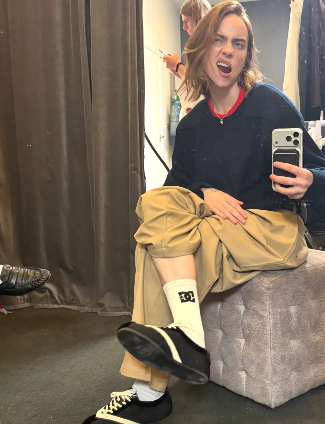 Billie first debuted her new hair at the beginning of October (Instagram/billieeilish)