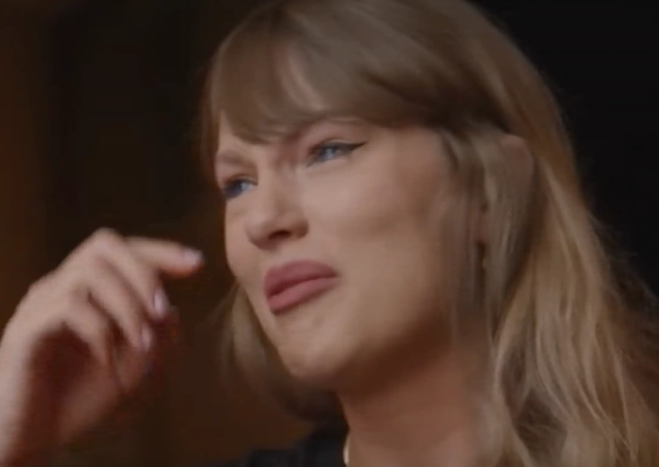 The singer became emotional discussing the incident (Disney+)