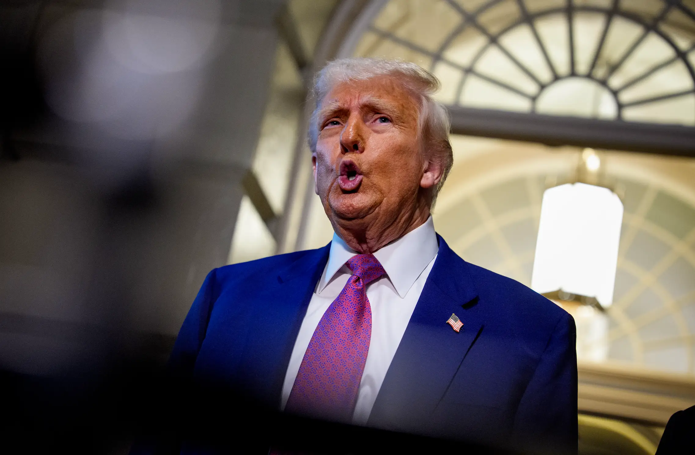 Trump strongly backed the new bill (Andrew Harnik/Getty Images)