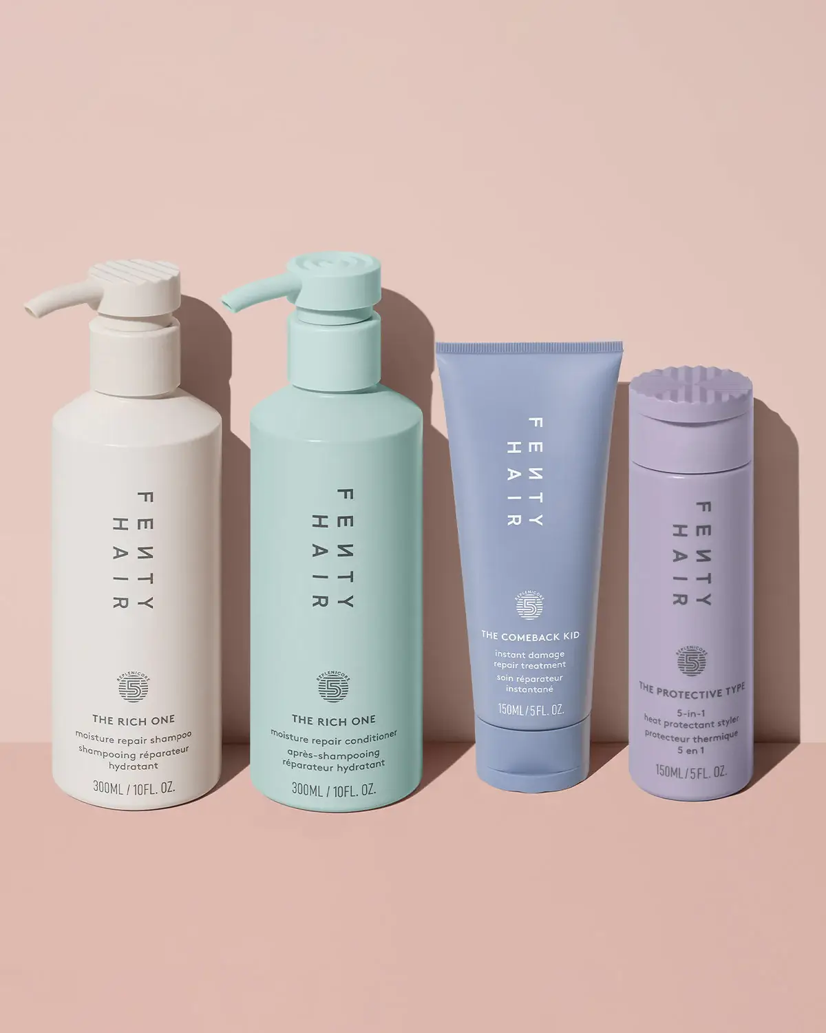There are currently a number of haircare products to try as part of the range.