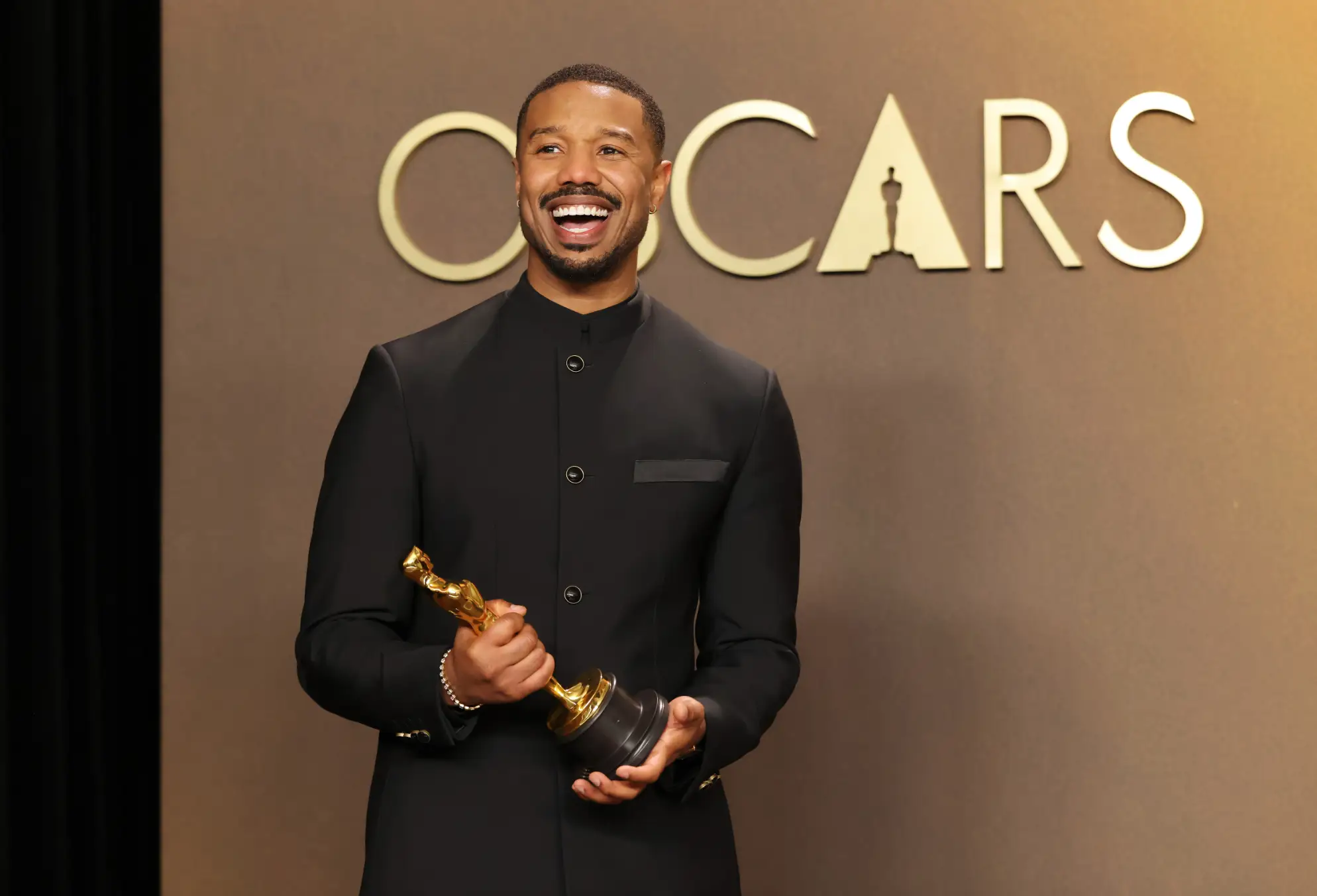 Sinners star Michael B. Jordan won Best Actor at the Oscars last night (Mike Coppola / Staff / via Getty)