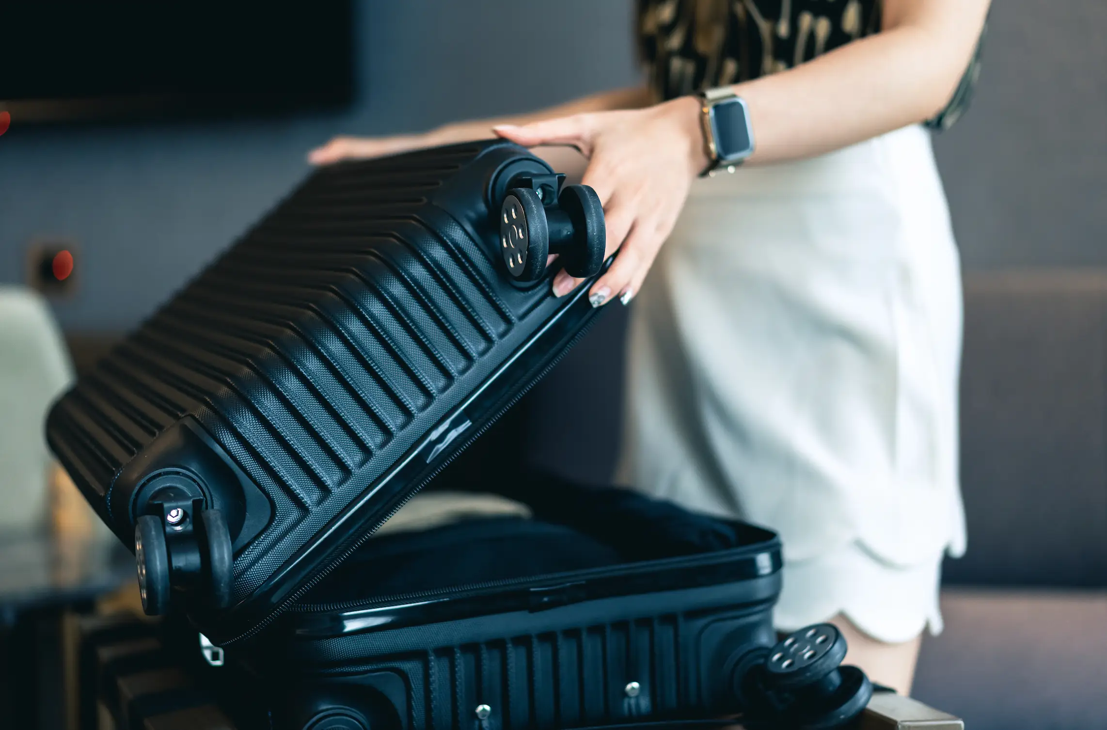 It starts before you even step onto the plane.