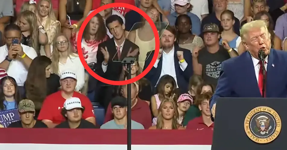 The man hasn't yet been identified (The White House)