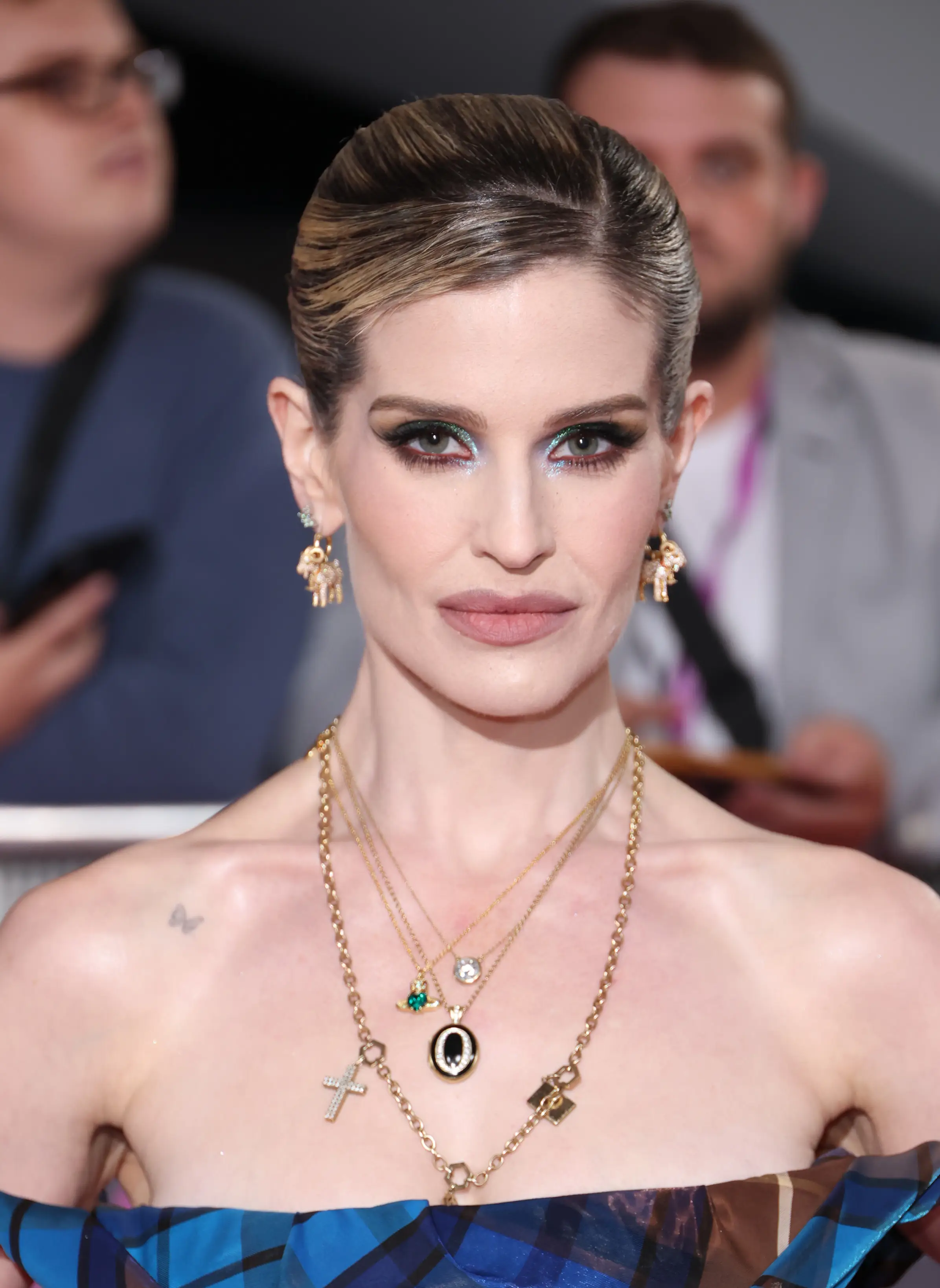 Kelly Osbourne was interviewed at the National Television Awards about her mum's thoughts (Mike Marsland/WireImage)