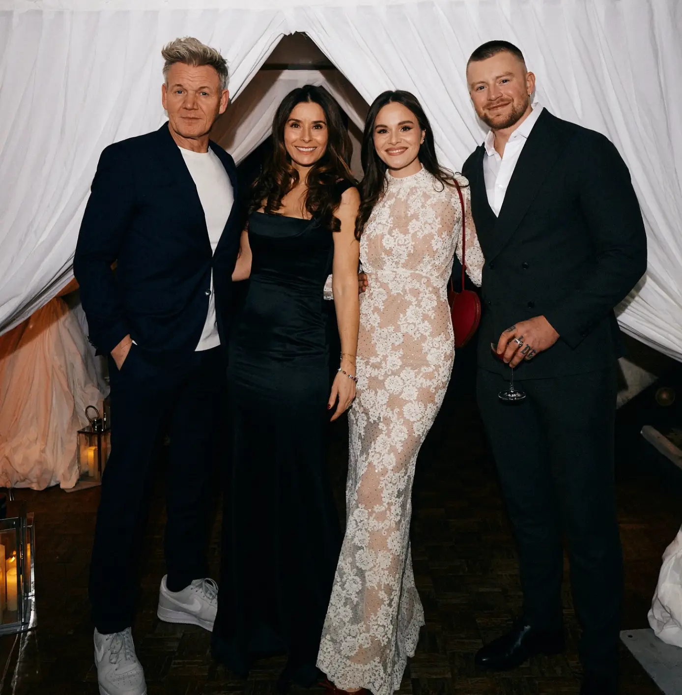 Ramsay welcomed Peaty into the family in a rather brutal way (Instagram/@hollyramsayy)