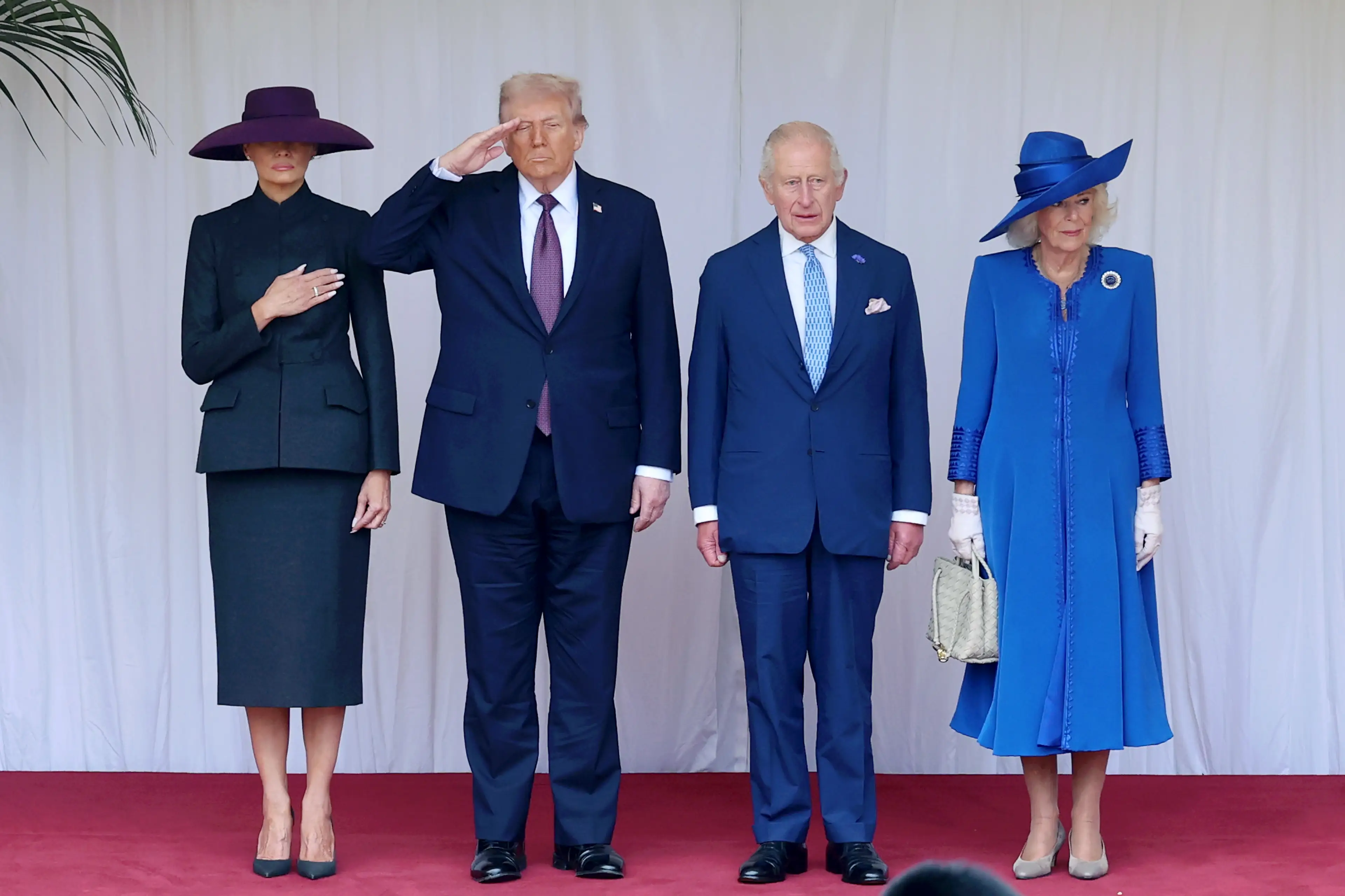 The Trumps' trip to the UK marks the second of its kind (Chris Jackson/Getty Images)