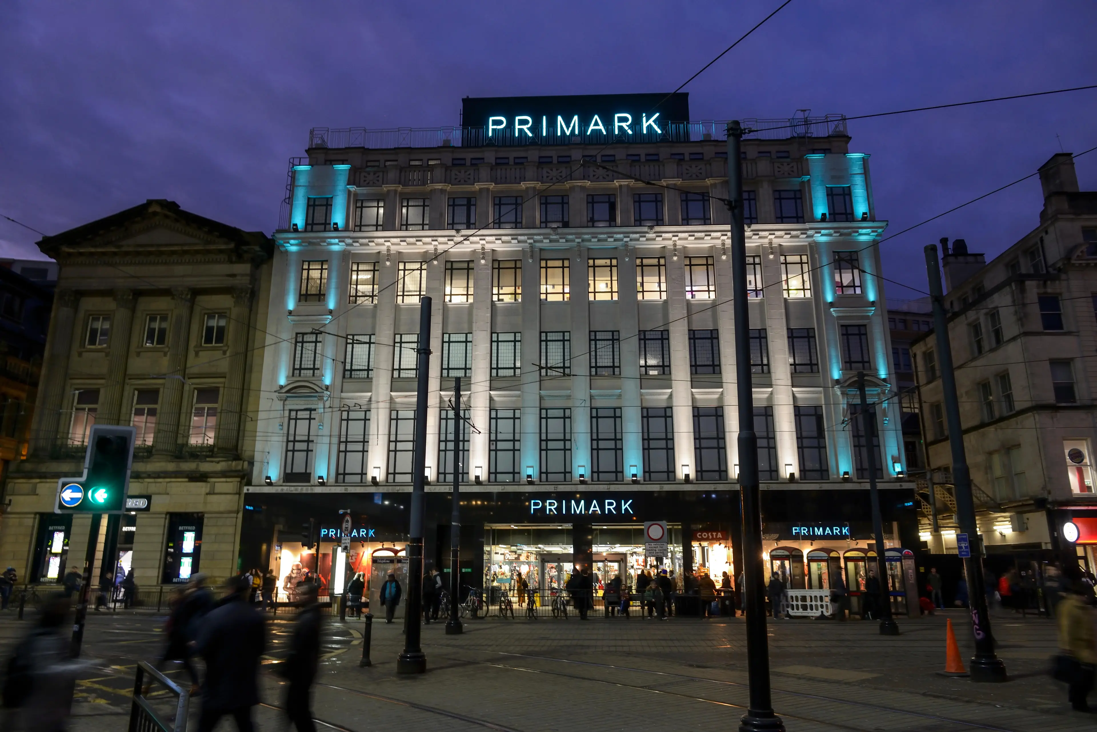 Manchester's Market Street/Piccadilly Gardens branch of Primark is one of the participating stores.
