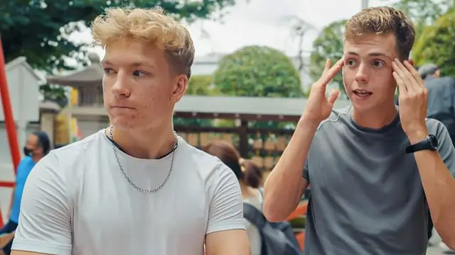 Alfie and Owen are competing on the latest series of Race Across the World (BBC)