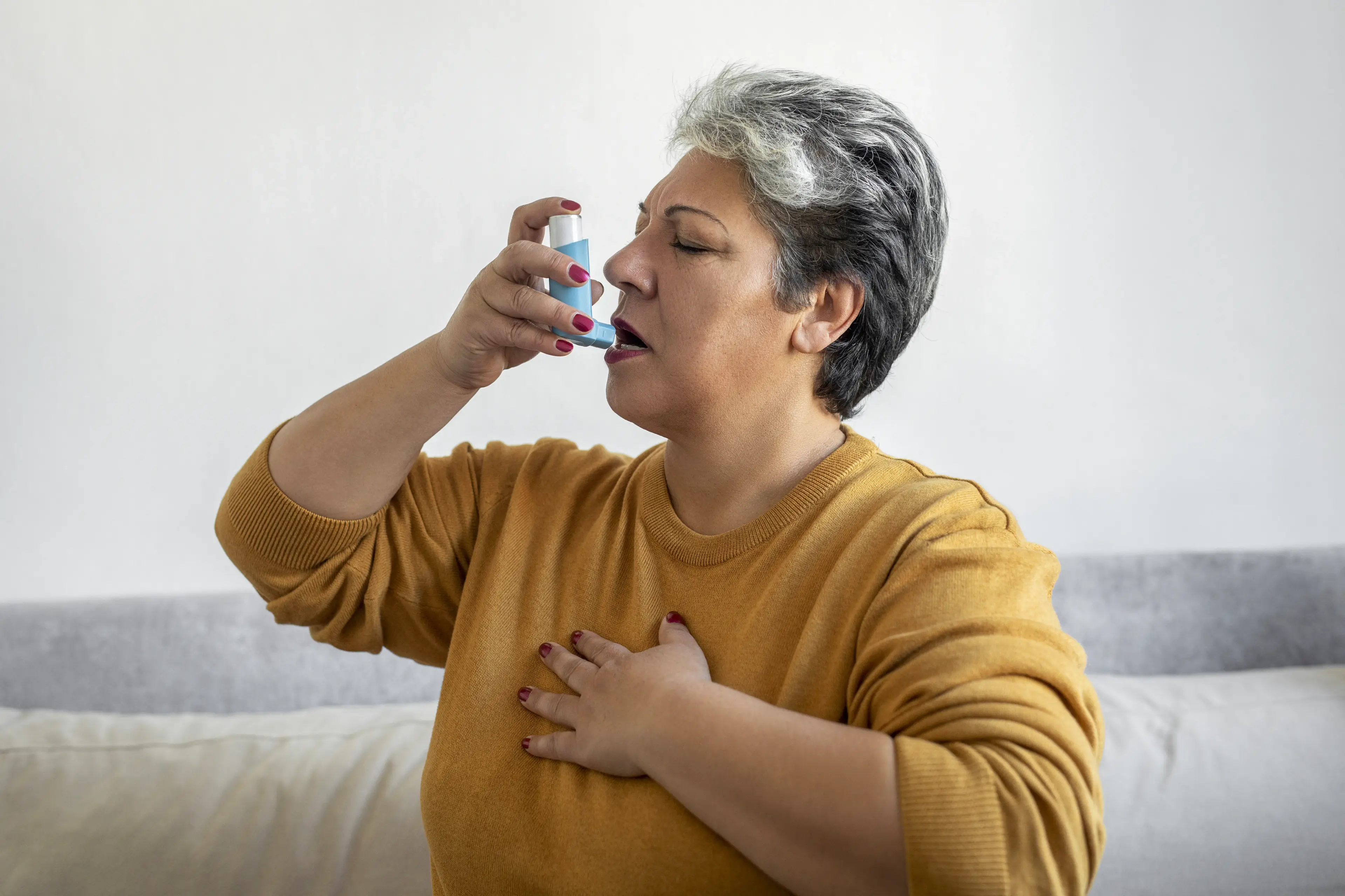 Those with Asthma are more likely to be affected. (Getty Stock Images)