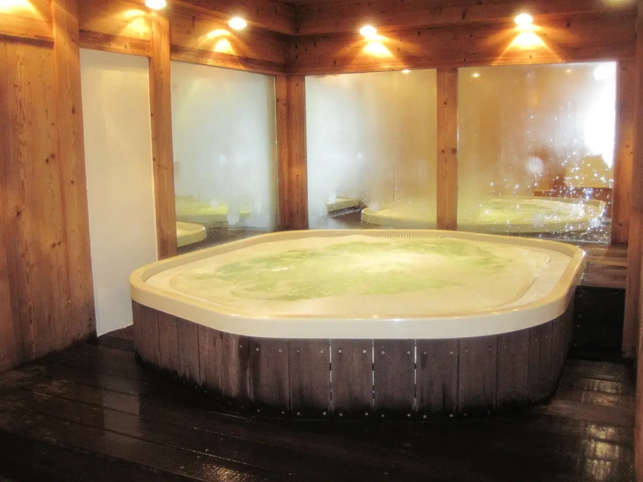 Jacuzzis are usually a relaxing experience.