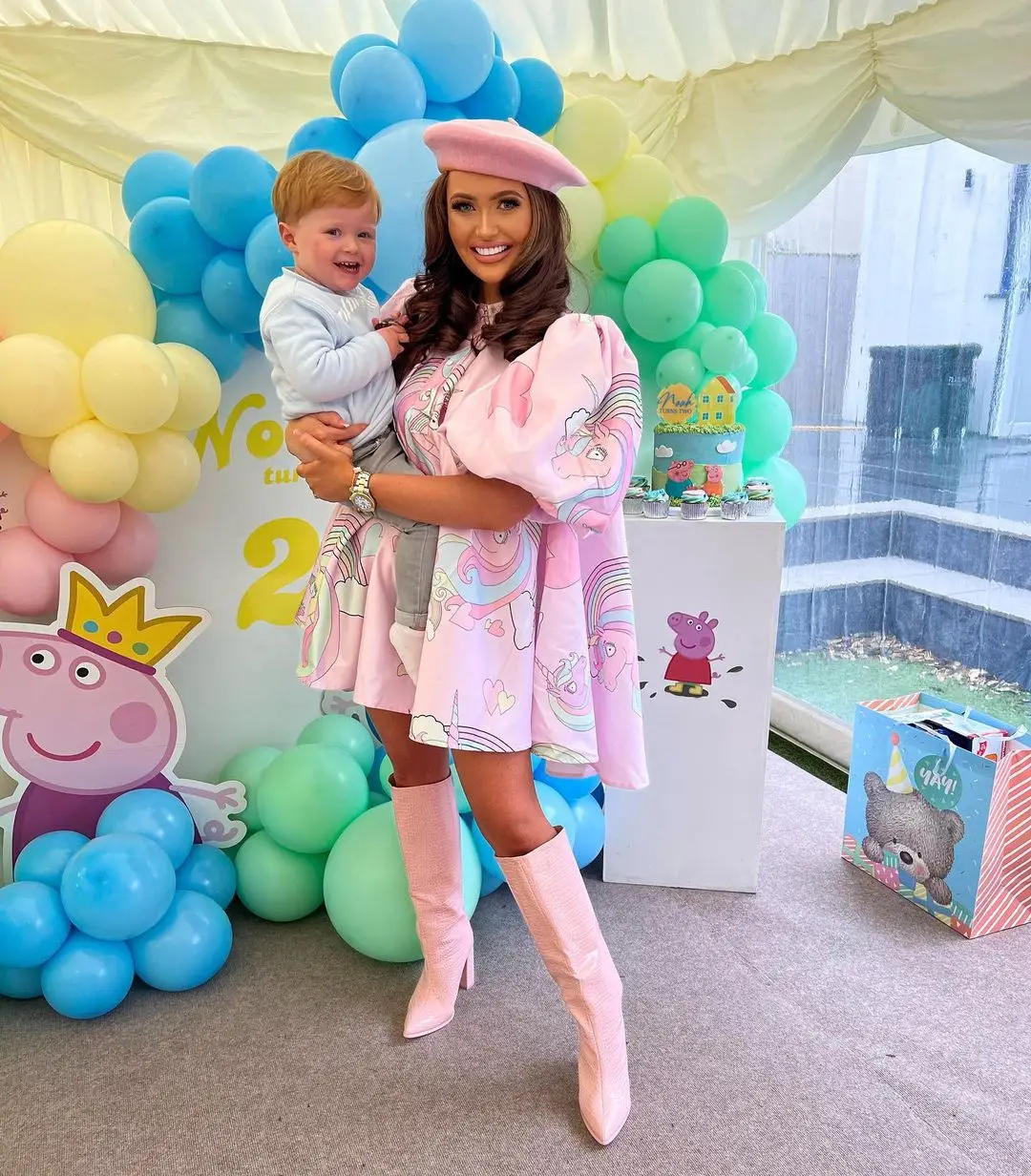 The family are over the moon that Noah is set to be a brother.