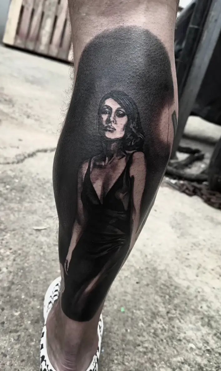 Emma wasn't overjoyed with the tattoo. (Instagram/@mattjwillis)