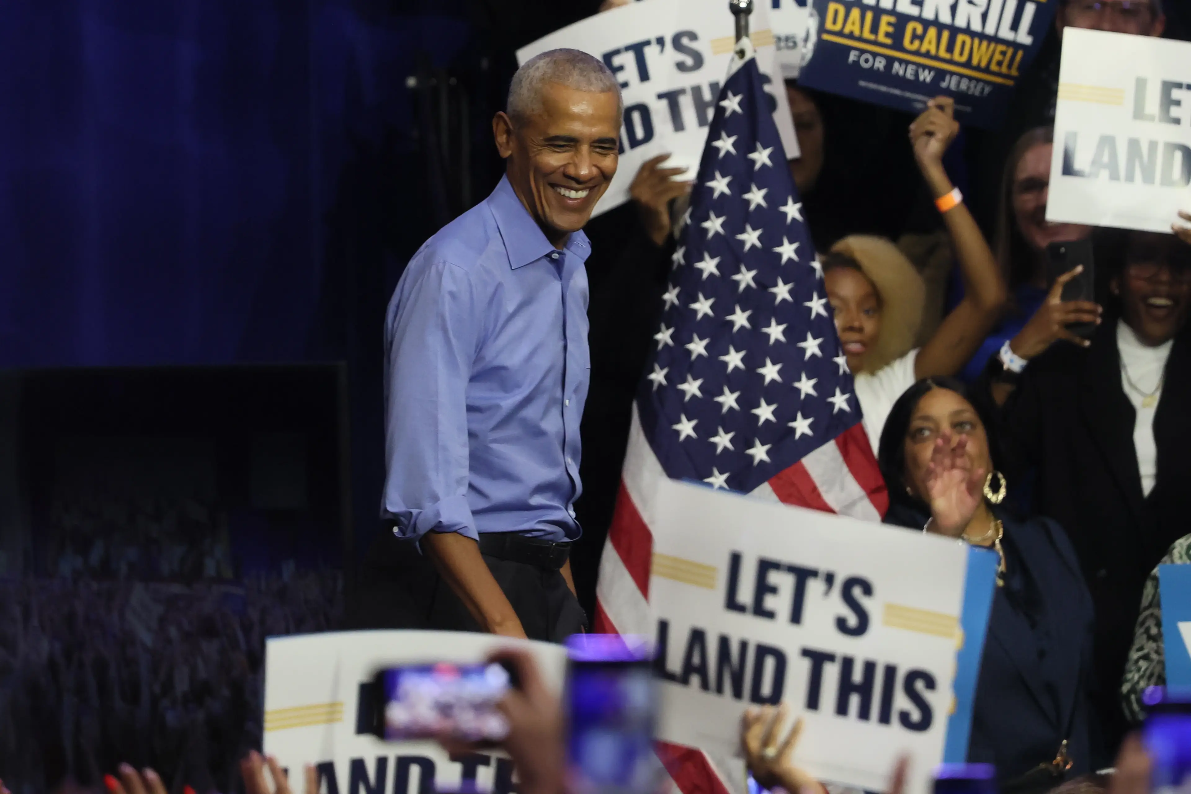 Obama was praised for his remarks (Michael M. Santiago/Getty Images)
