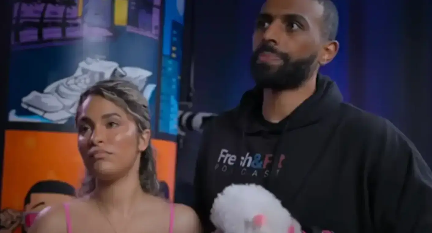 Myron Gaines' ex-girlfriend Angie has given viewers an update on how she's doing (Netflix)