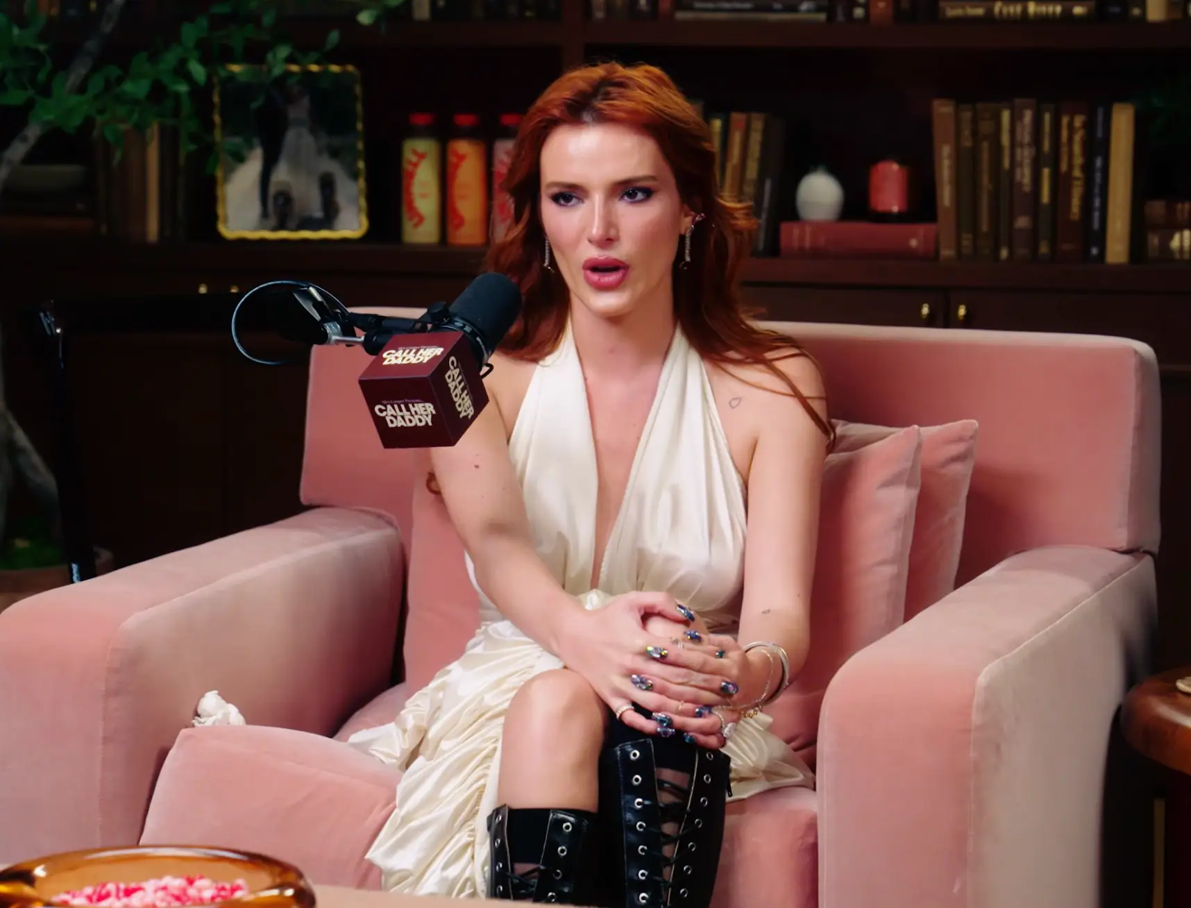 The actress appeared on the latest episode of Alex Cooper's Call Her Daddy podcast (YouTube/Call Her Daddy)