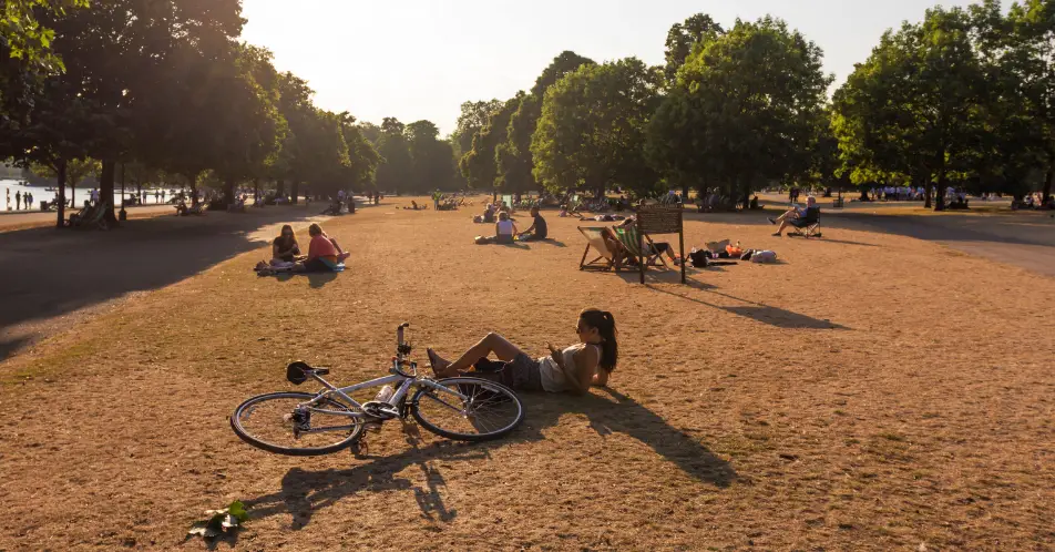 Temperatures are expected to cool slightly from Wednesday.