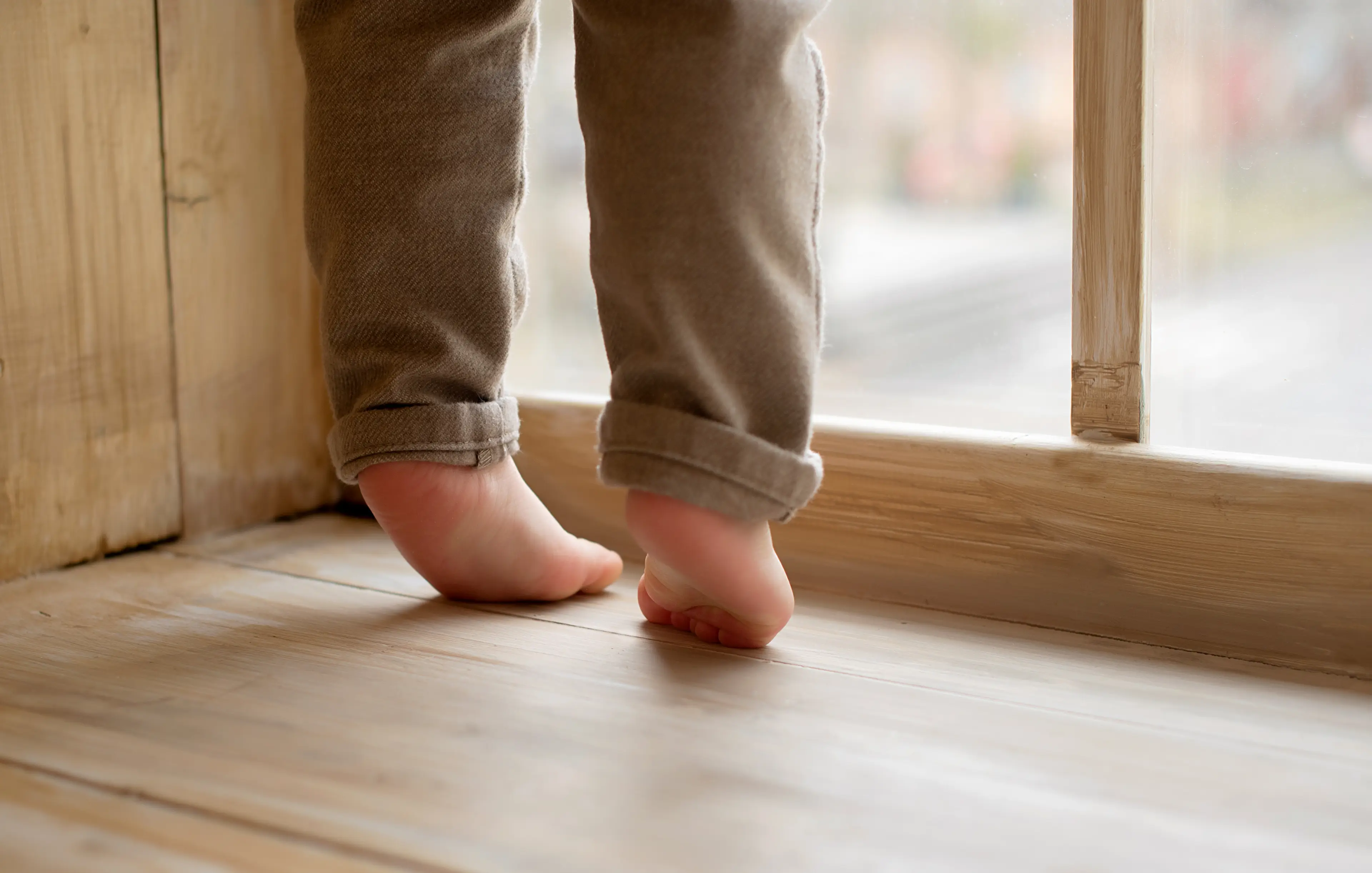 Experts say 'toe-walking' shouldn't require treatment (Getty Stock Image)
