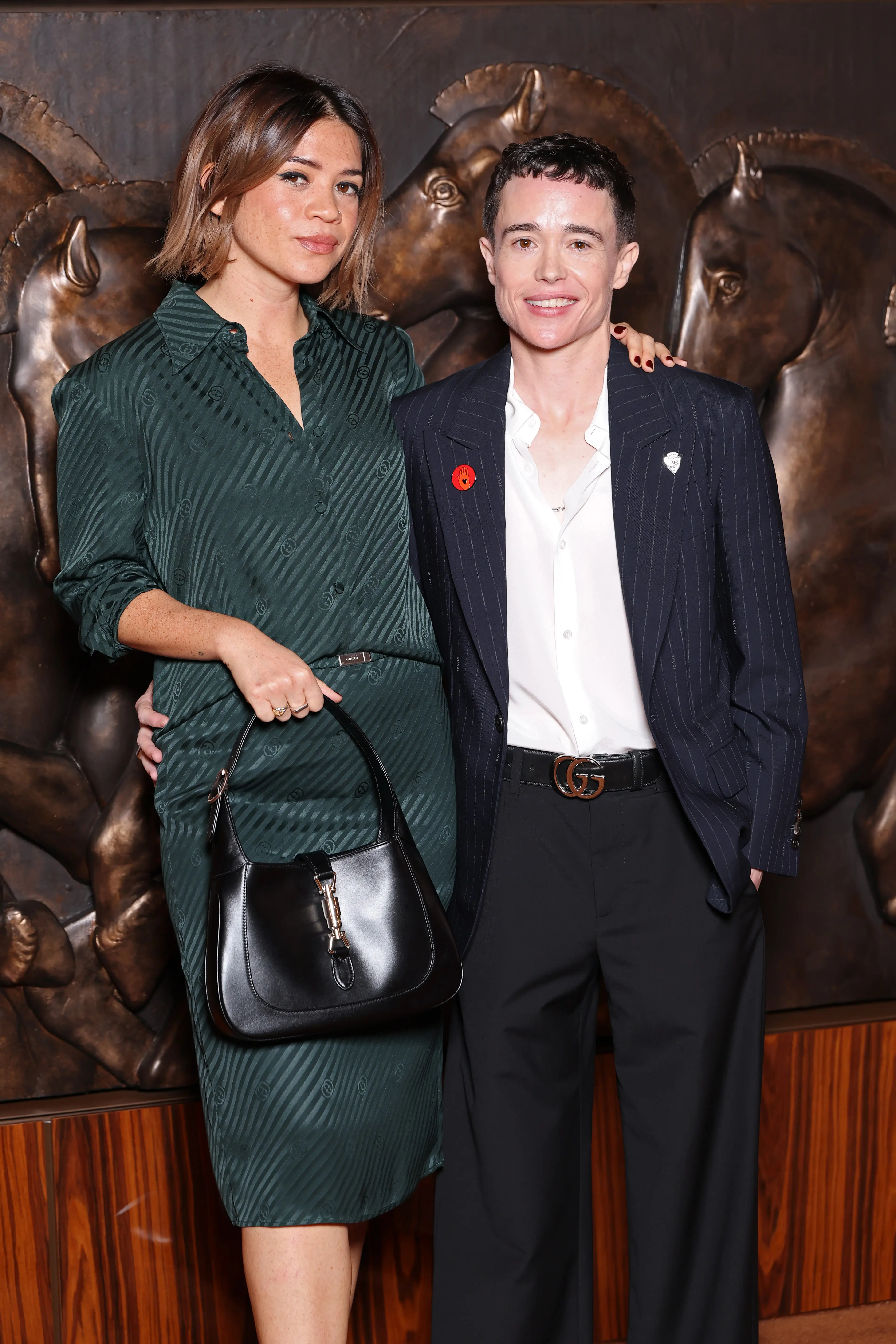 The pair sparked dating rumours earlier this summer (Daniele Venturelli/Getty Images for Gucci)