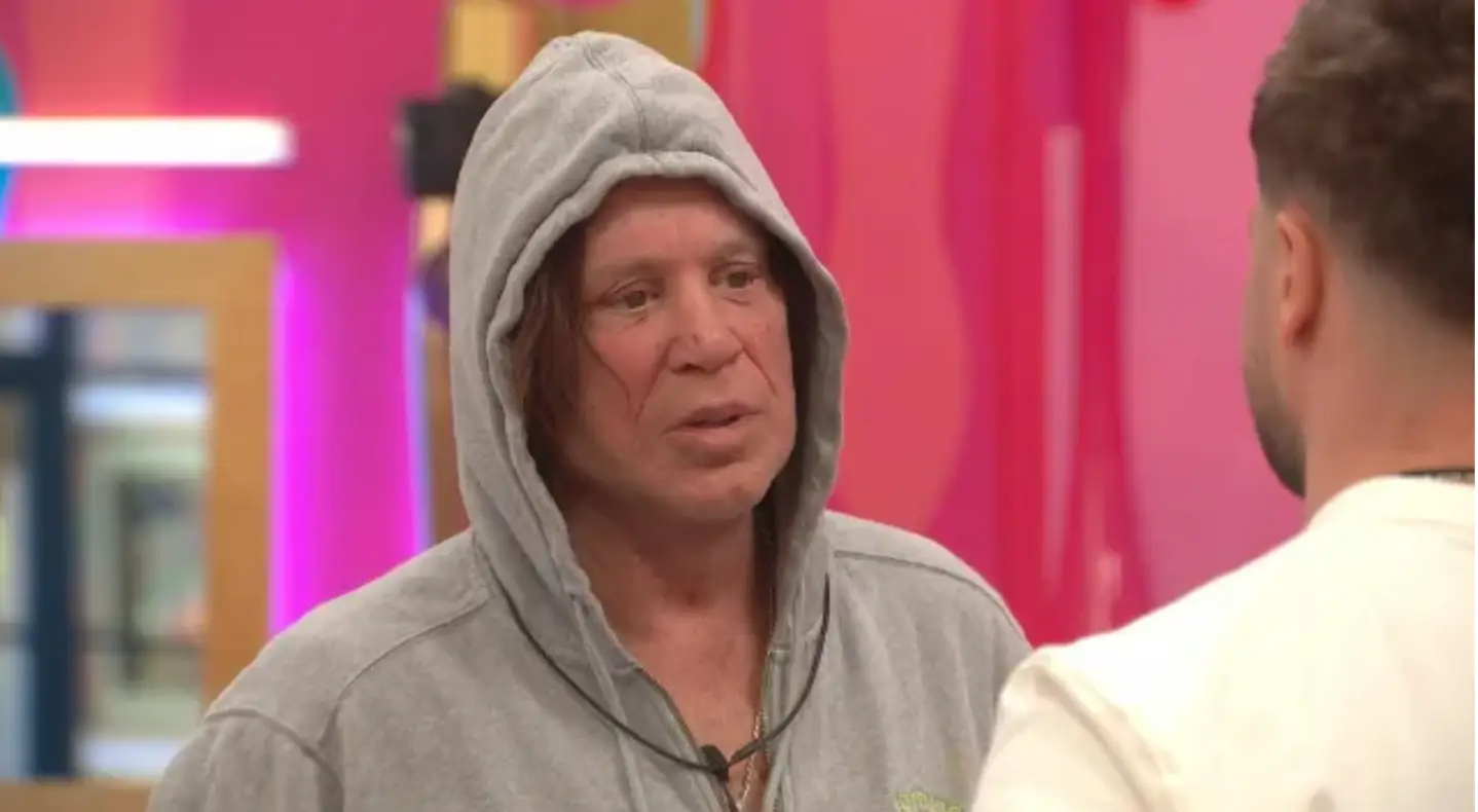 Big Brother gave Mickey a formal warning (ITV)