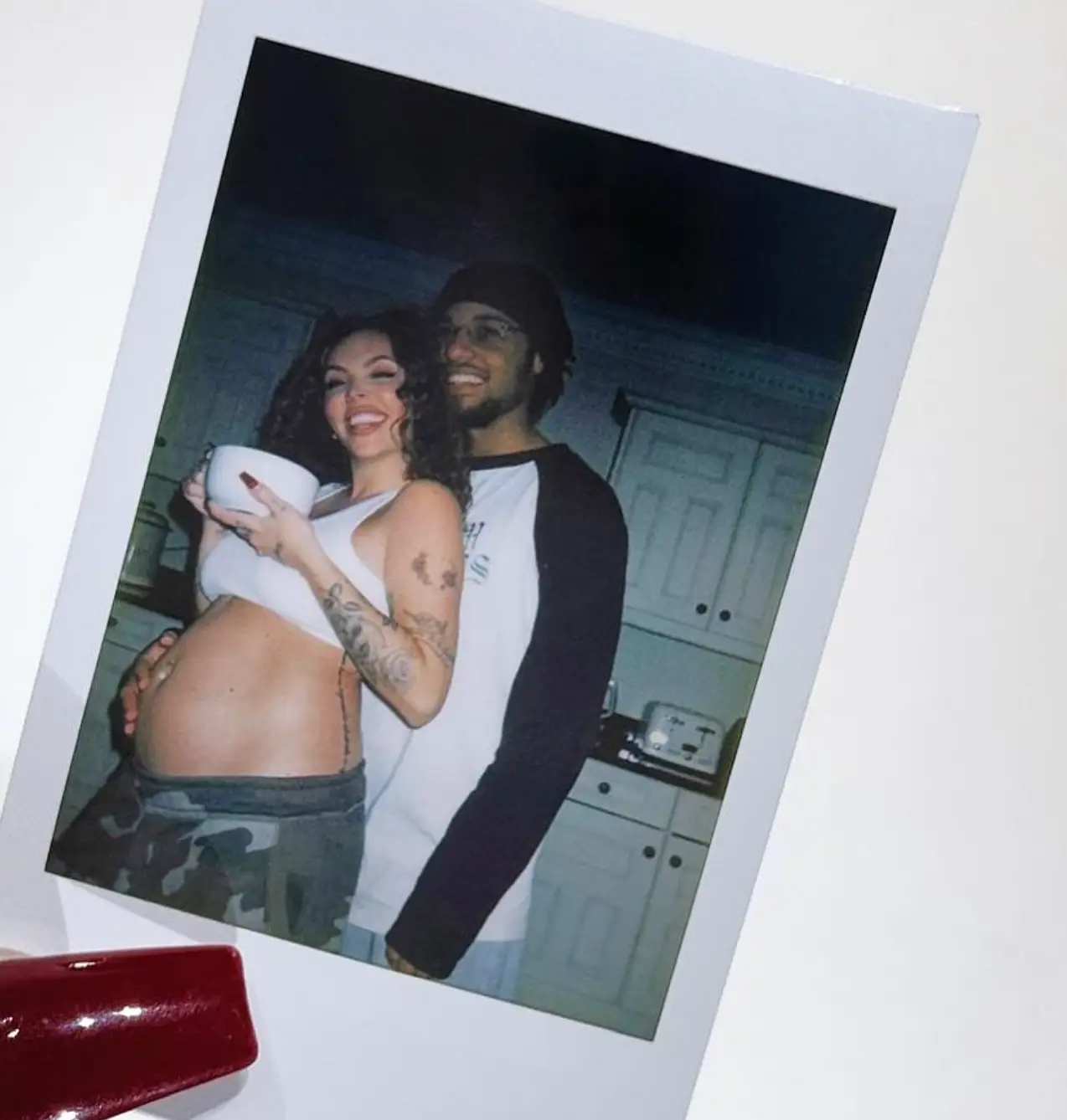 The former couple welcomed two daughters last May before getting engaged in September (Instagram/@jesynelson)