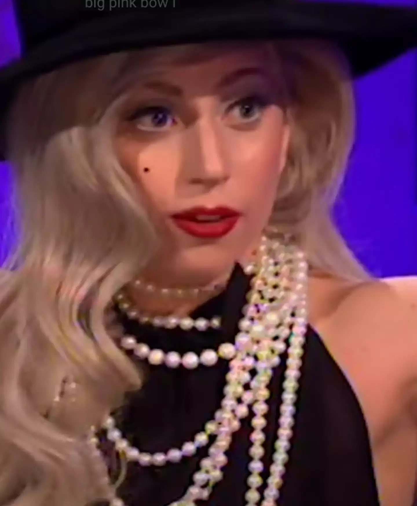 Lady Gaga made the startling confession on Alan Carr's Chattyman (Channel 4)