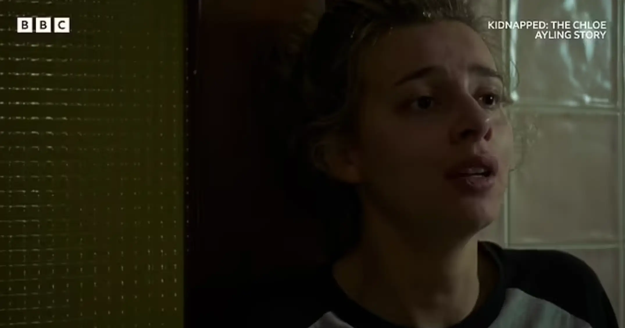 Nadia Parkes as Chloe in Kidnapped: The Chloe Ayling Story (BBC)