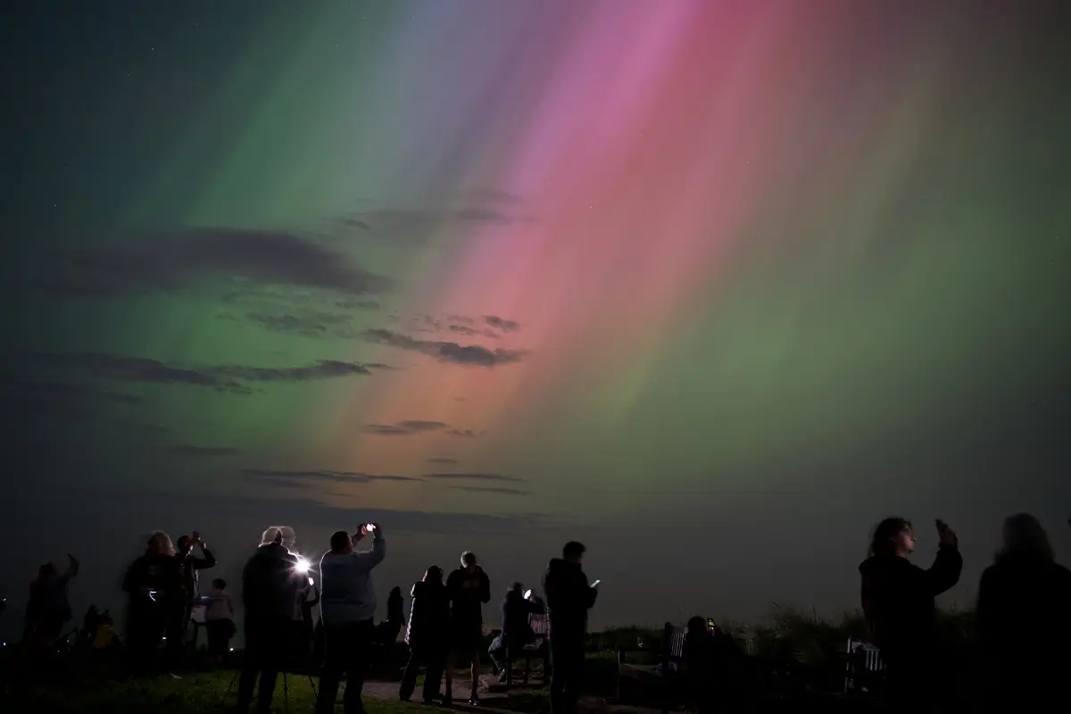 The Northern Lights will be visible in the UK tonight (12 August). (Ian Forsyth/Getty Images)