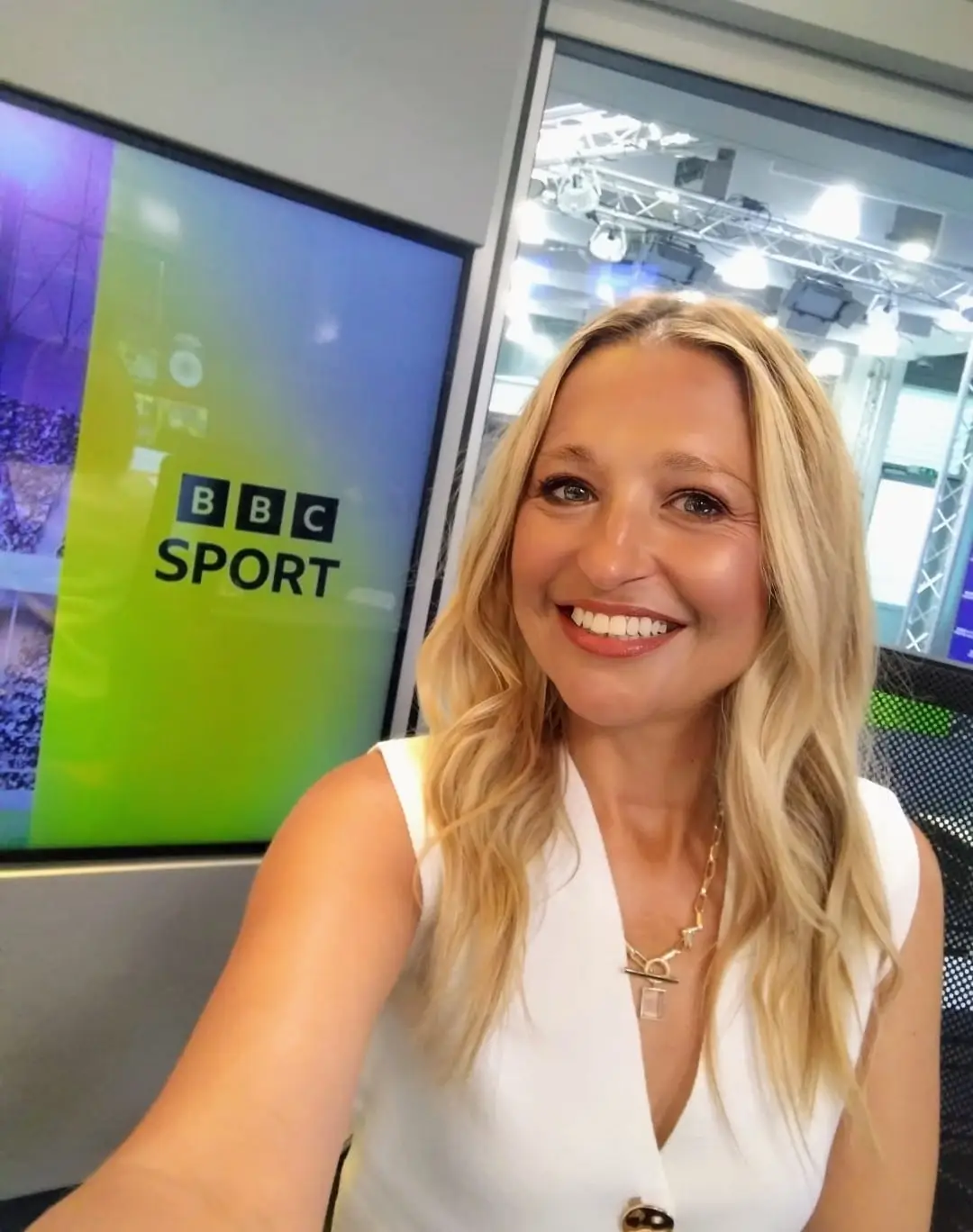 Giulia Bould works for BBC Sport as a presenter and reporter (Supplied)