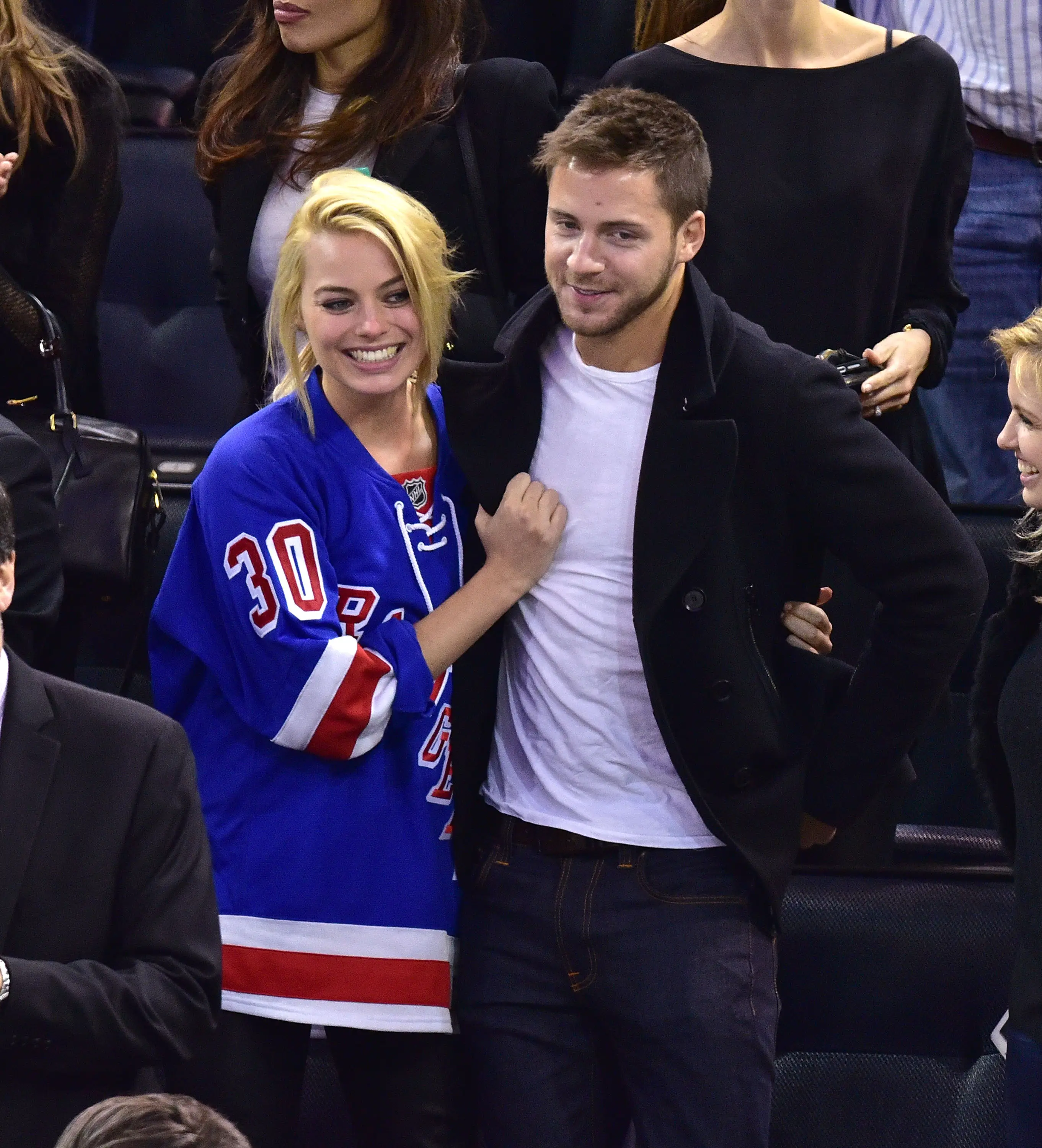 Margot and Tom first met in 2013 on the set of Suite Française (James Devaney/GC Images)
