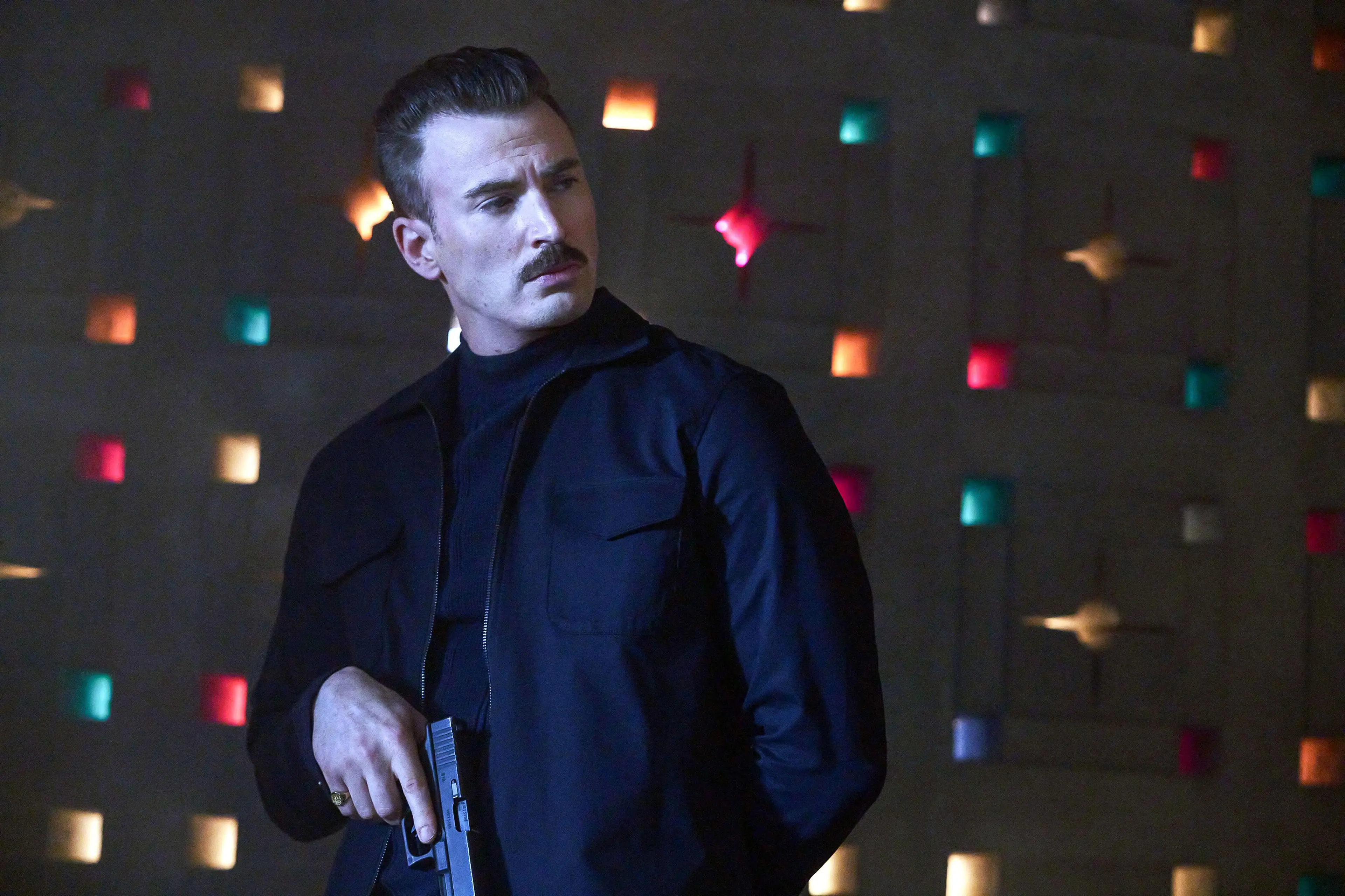 Chris Evans starred in Netflix film The Gray Man this year.