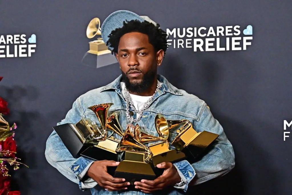 Kendrick Lamar took home five Grammys for his diss track 'Not Like Us' (FREDERIC J. BROWN / Contributor / Getty Images)