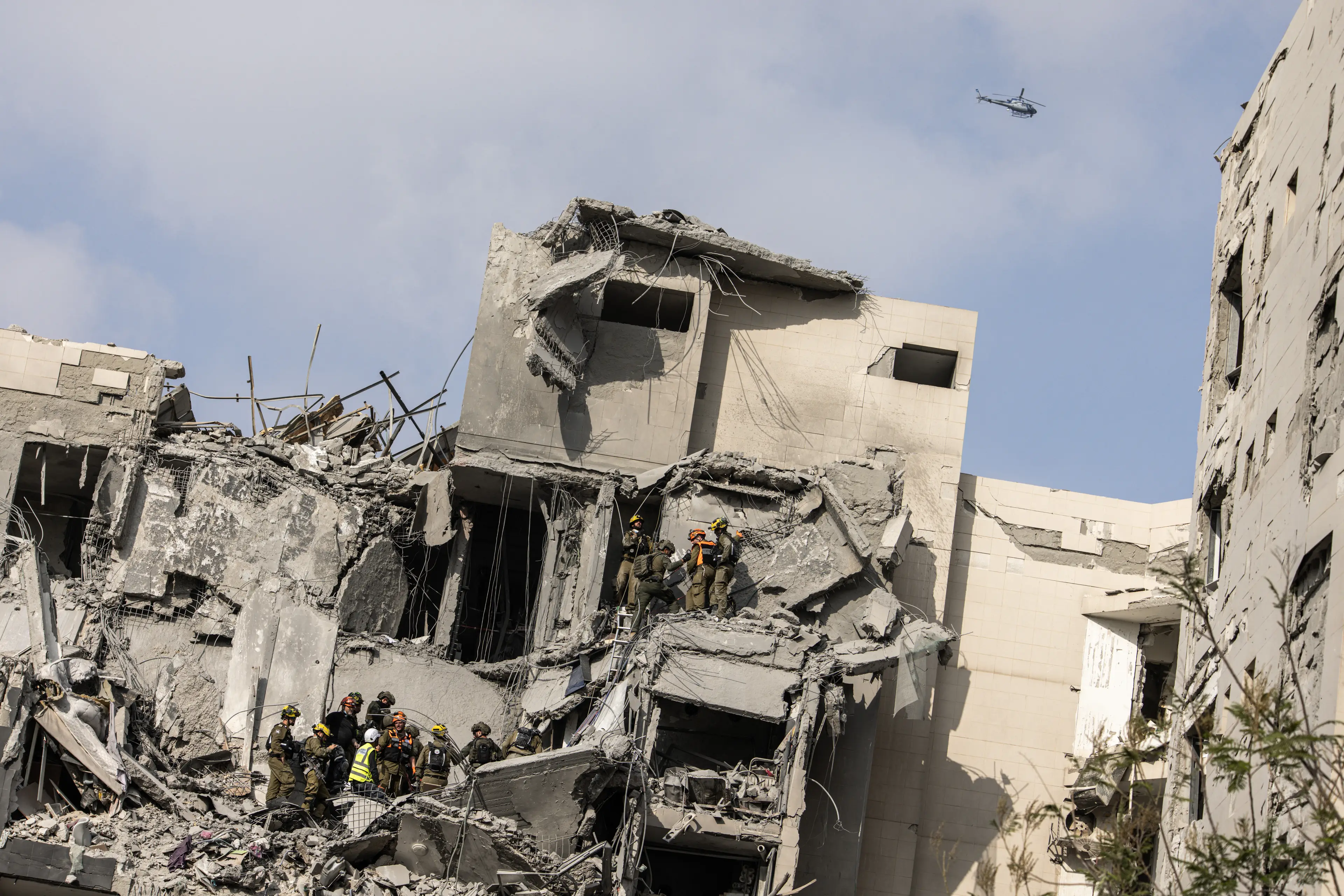 Israel claimed a further batch of missiles had been sent by Iran (JOHN WESSELS/AFP via Getty Images)