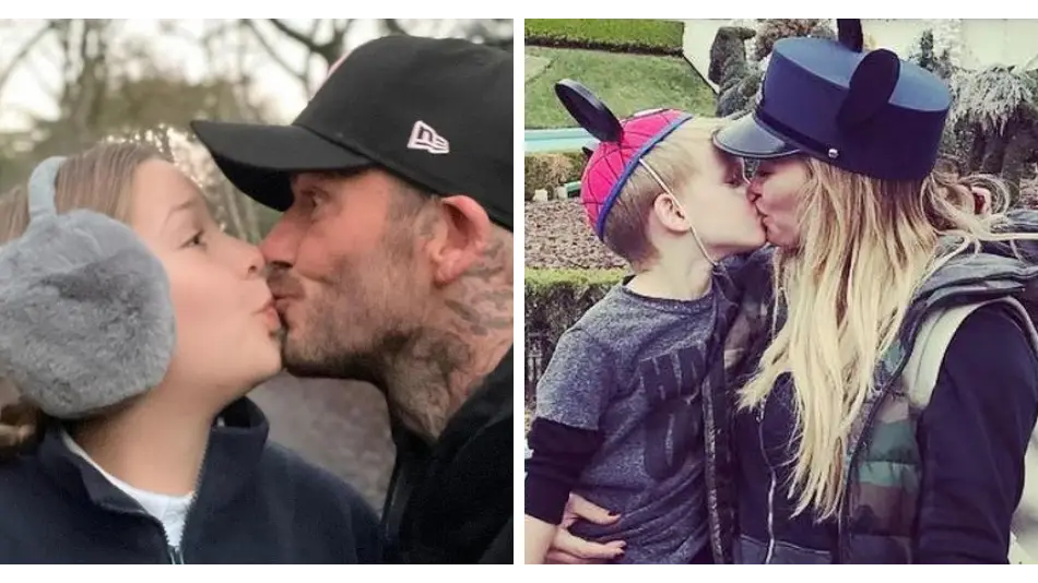 Instagram/@davidbeckham/@hilaryduff