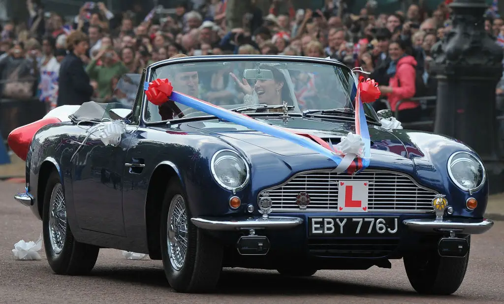 Prince William drove the Aston Martin car with the handbrake still on (Pascal Le Segretain / Staff/ Getty Stock)