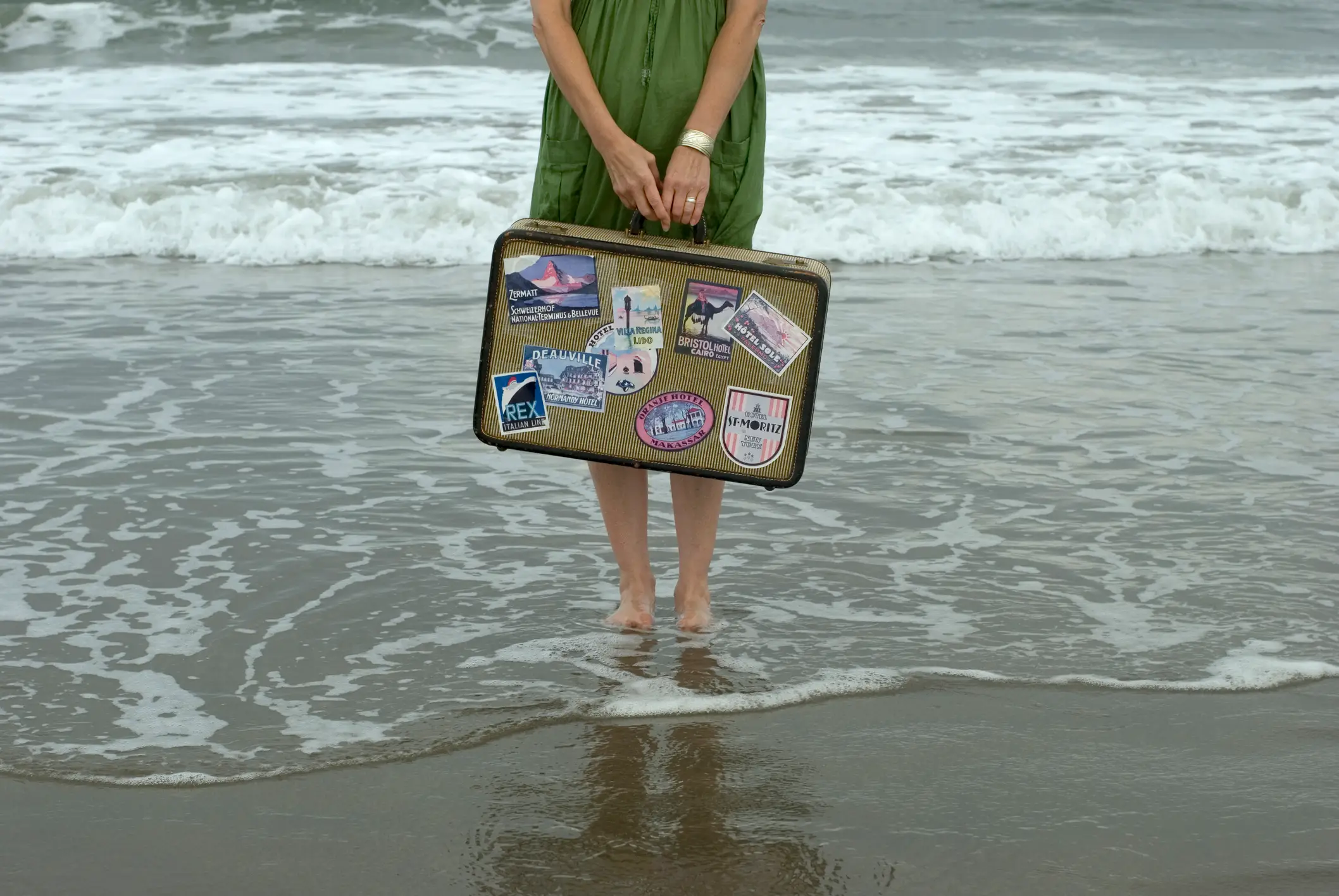 It's also bad news for those who like to decorate their bag as stickers can cause problems (madelyn mulvaney / Getty Images)