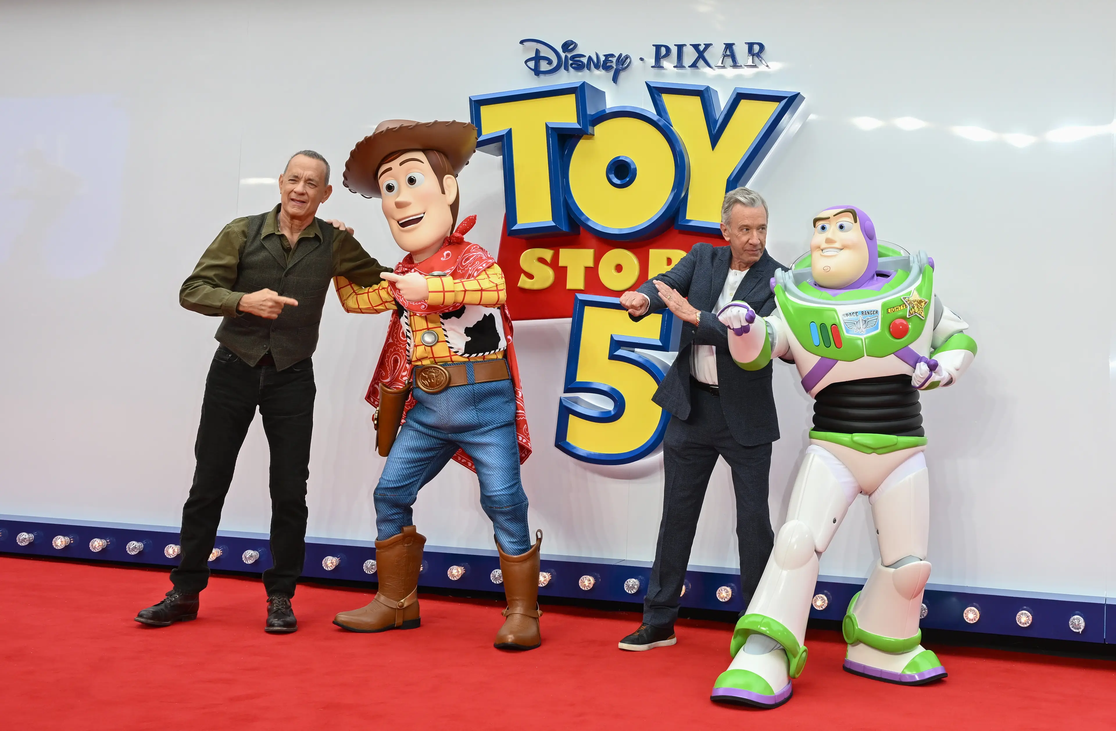 Hanks gave fans an insight into the storyline (Kate Green/Getty Images for The Walt Disney Company Limited)