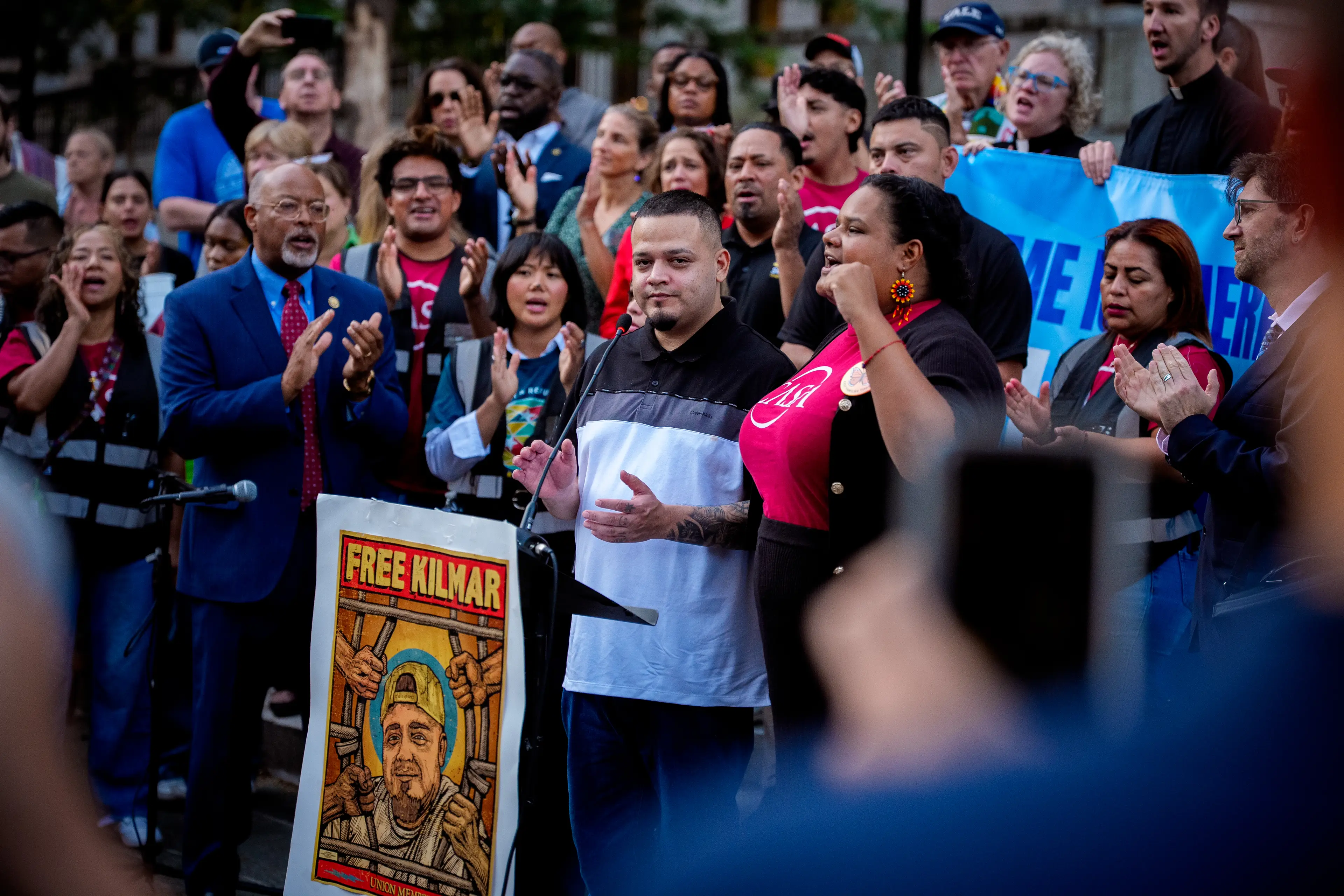 García was initially freed before being subjected to further charges (Andrew Harnik/Getty Images)