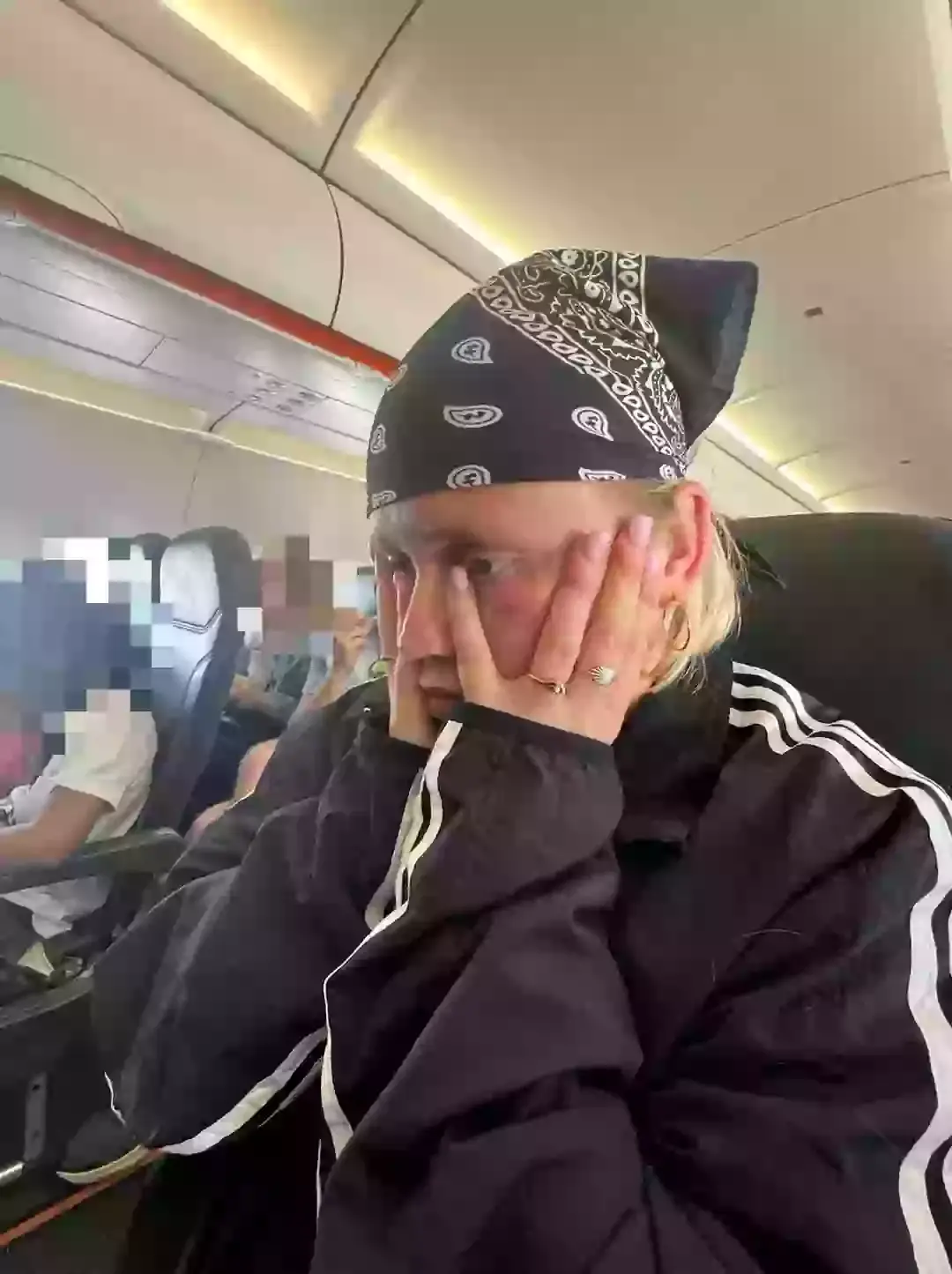 I burst into tears after exiting the plane (Tyla)