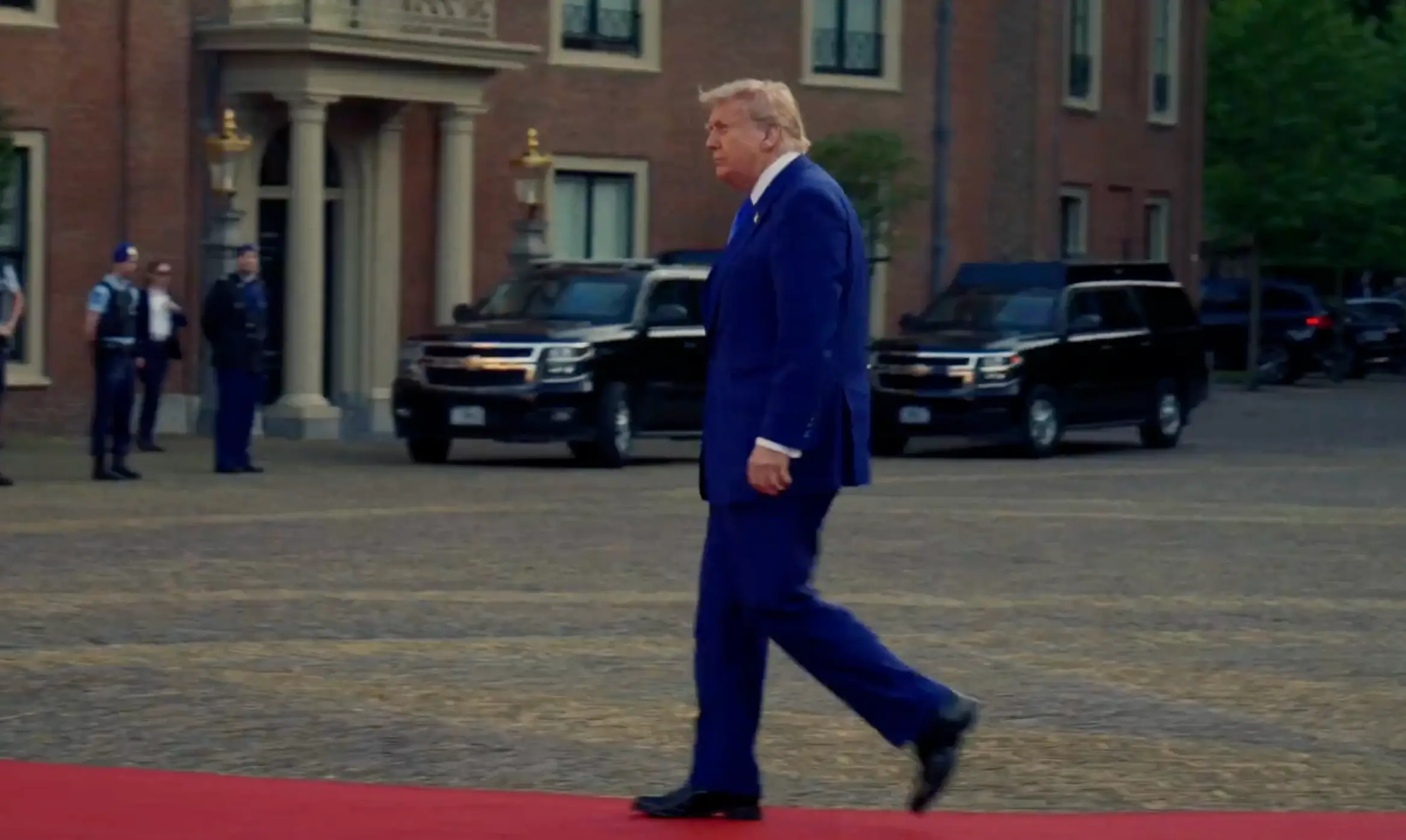 It comes after NATO boss Mark Rutte referred to the US President as 'daddy' (X/TheWhiteHouse)