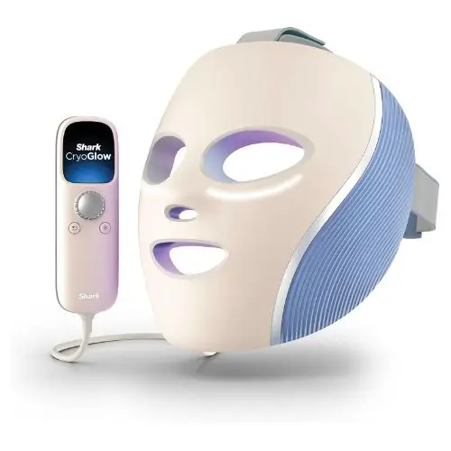 Shark CryoGlow LED Face Mask with Under-Eye Cooling, Amazon