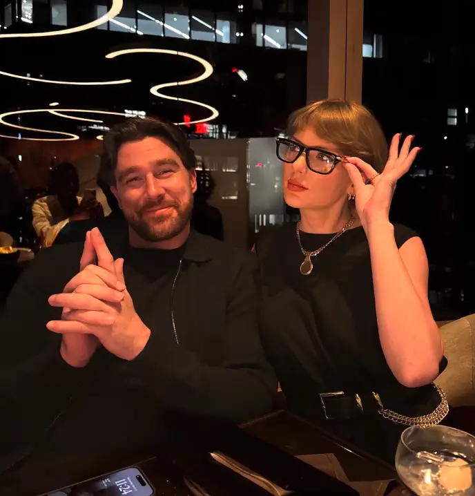 Taylor Swift and Travis Kelce announced their engagement yesterday (26 August) (Instagram/@killatrav)