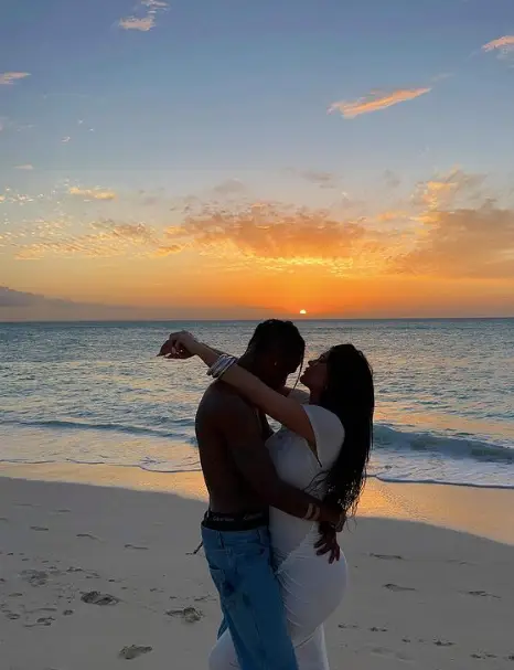 Parents Kylie Jenner and Travis Scott.