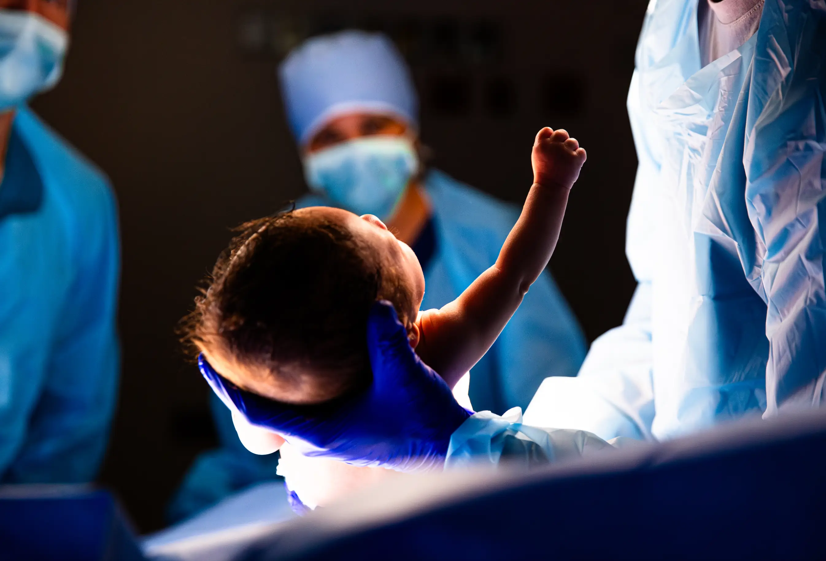 New research has highlighted an unexpected trend in the microbiomes of newborns (Getty Stock Image)