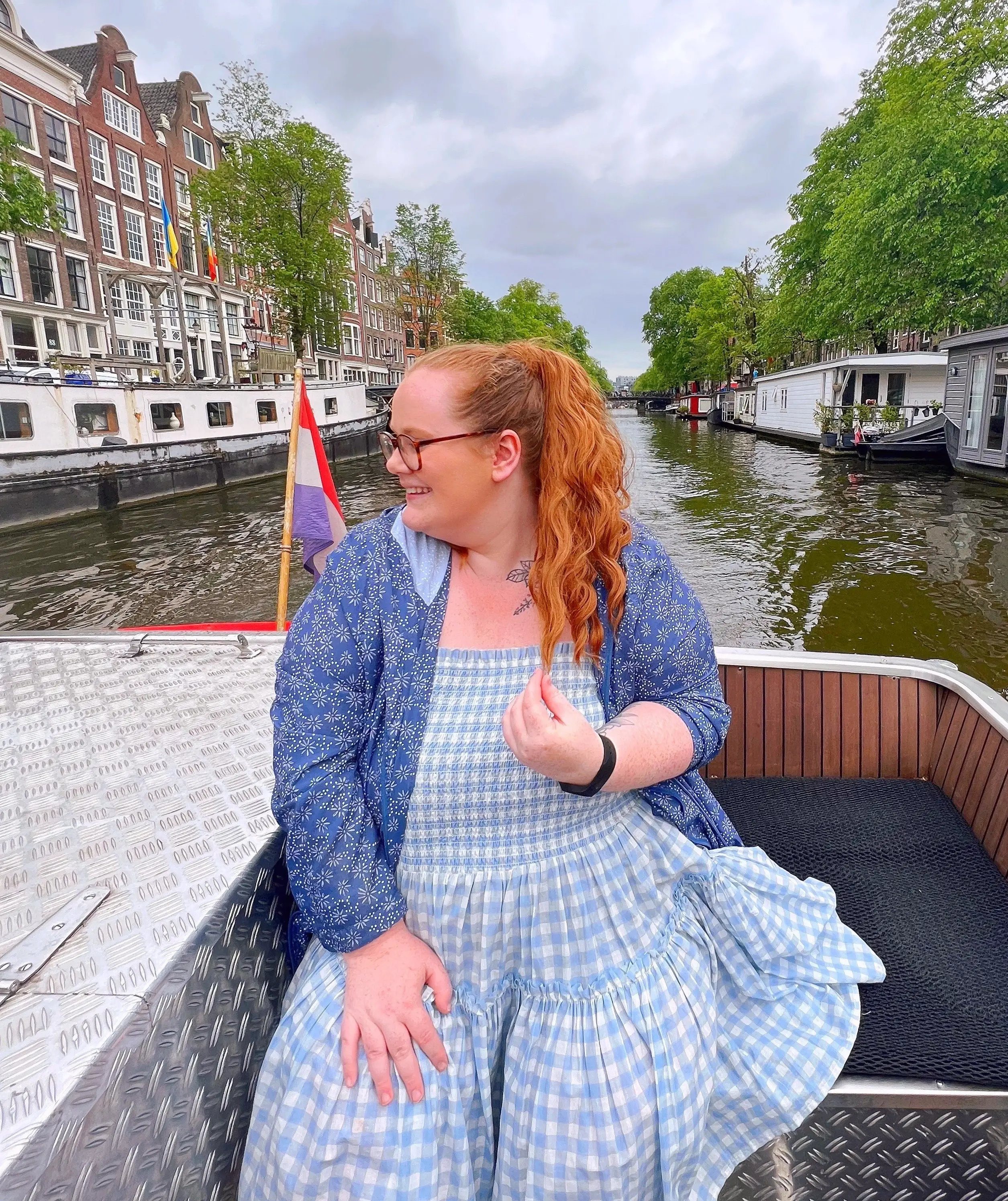 Kirsty says she's 'acutely aware of her size' (