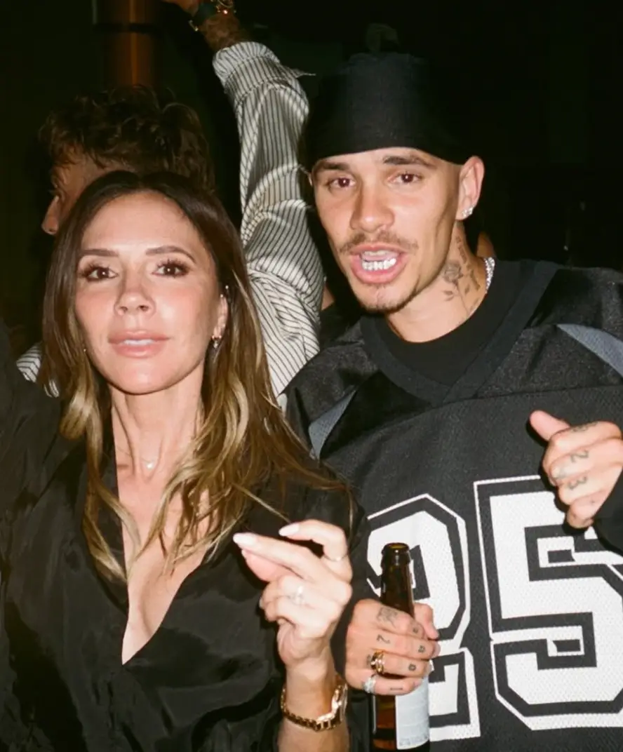 Victoria and Romeo (Instagram/@romeobeckham)