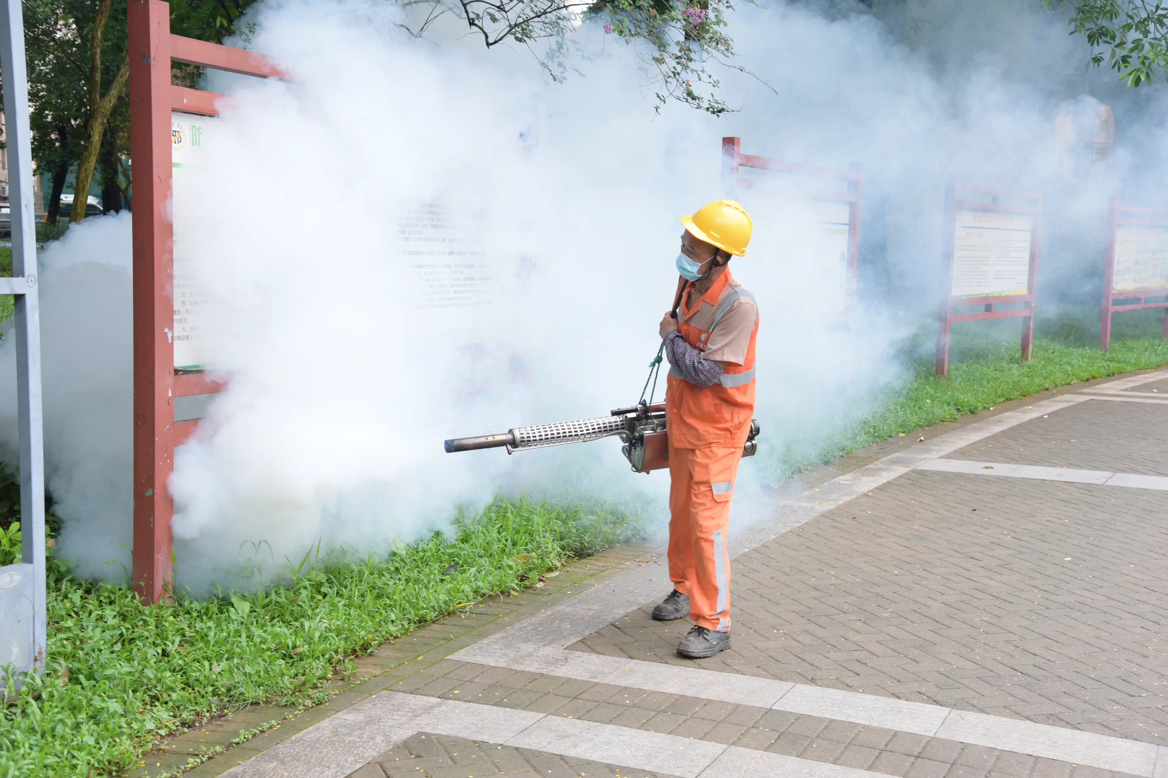 Since July, over 7,000 cases of one particular virus have been reported across China's Guangdong province (VCG/VCG via Getty Images)