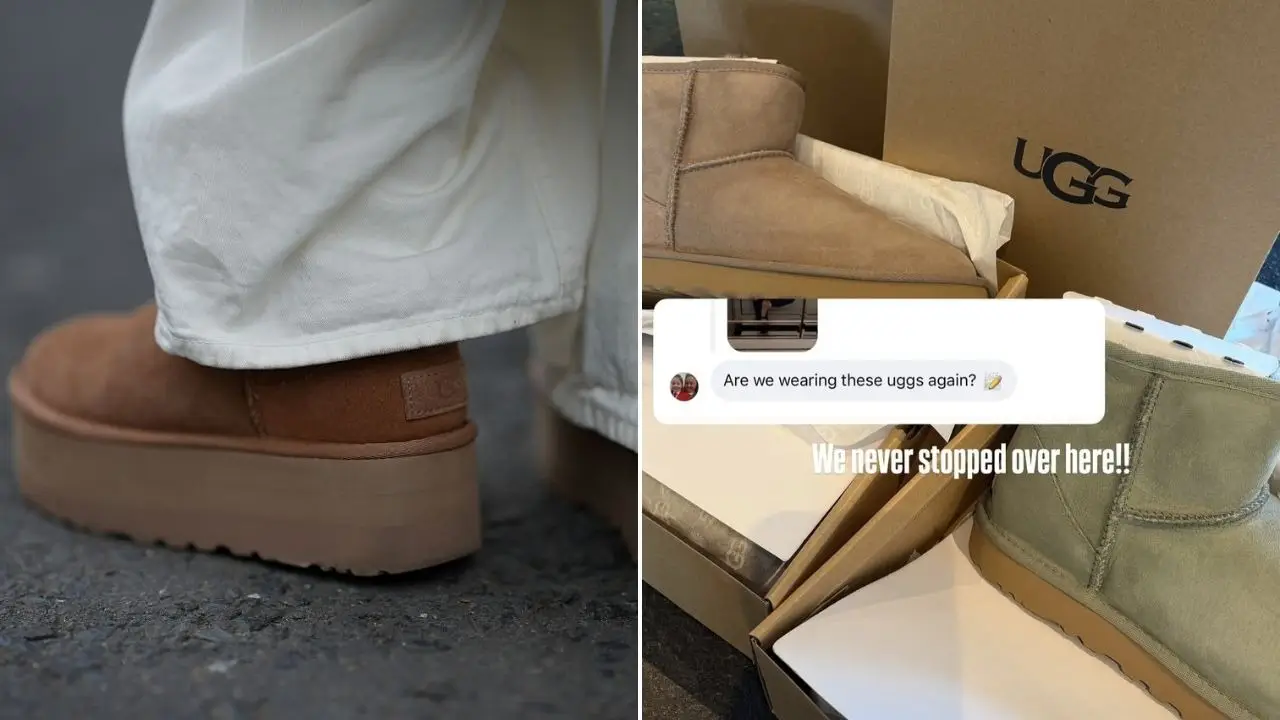 Olivia Attwood declares Ugg season is back as she shows off shopping haul