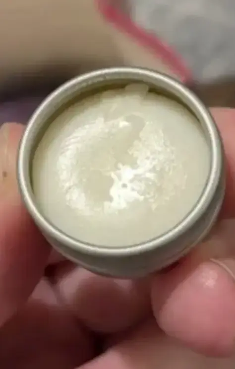 The lip balm had a huge dent in it (Mumsnet)